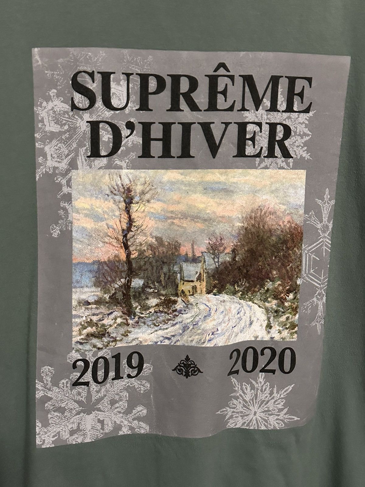 Supreme Supreme D’Hiver Tee Size US M / EU 48-50 / 2 - 2 Thumbnail