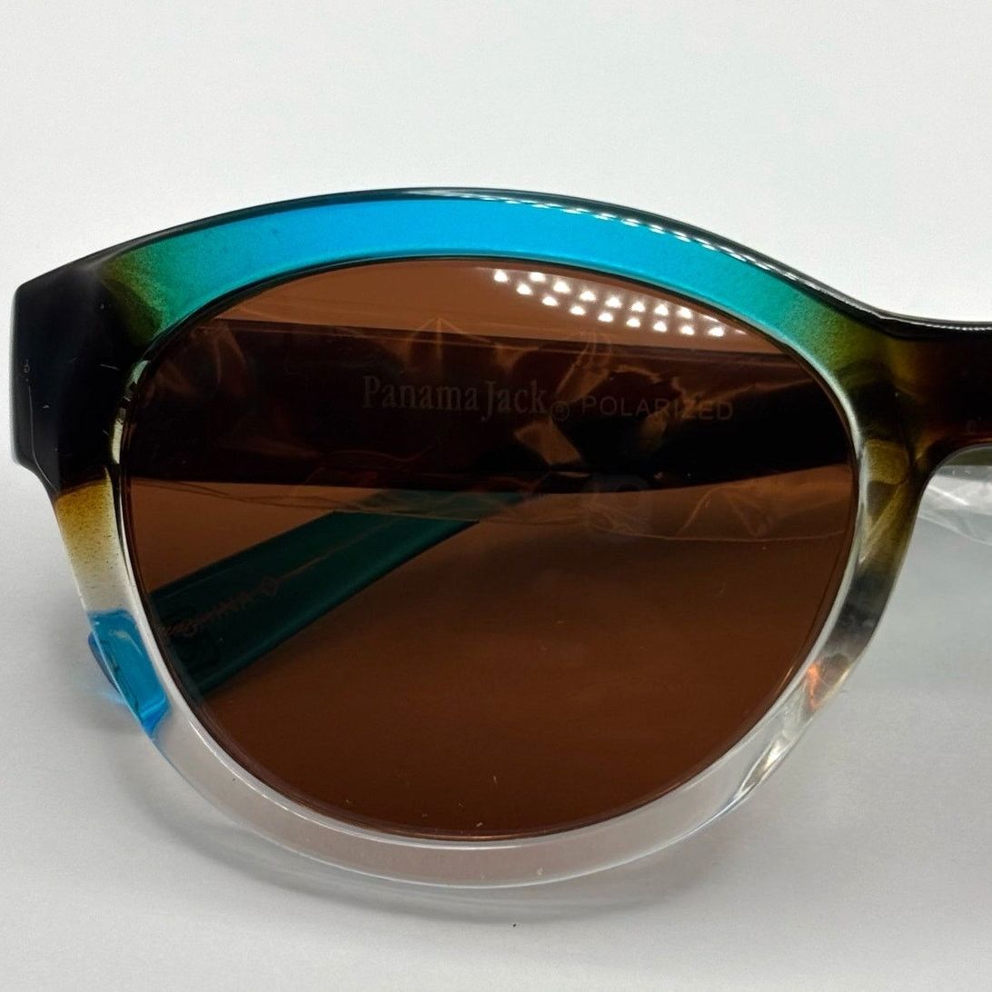 Panama Jack Blue & Brown Panama Jack Sunglasses Size ONE SIZE - 3 Thumbnail