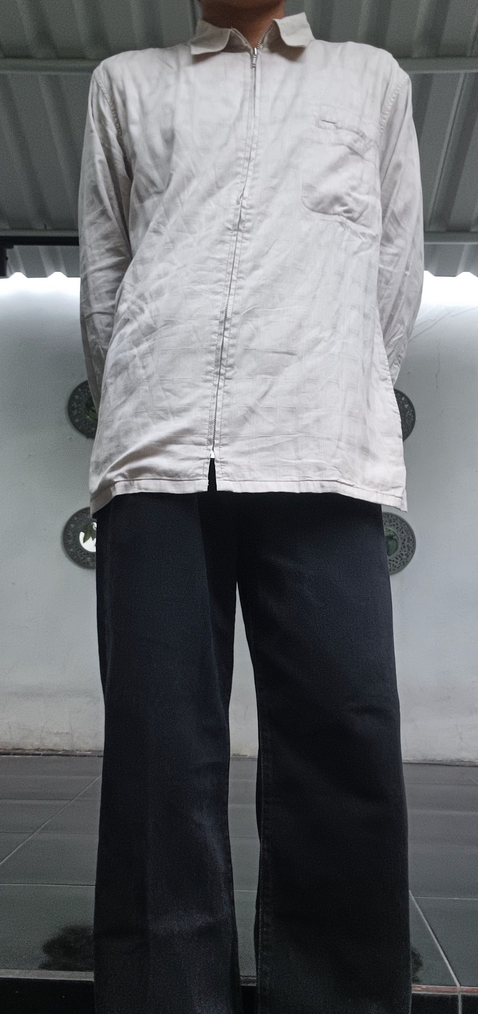 Yohji Yamamoto SACSNY Y'SACCS Yohji Yamamoto Zipper Shirt Size US L / EU 52-54 / 3 - 7 Thumbnail