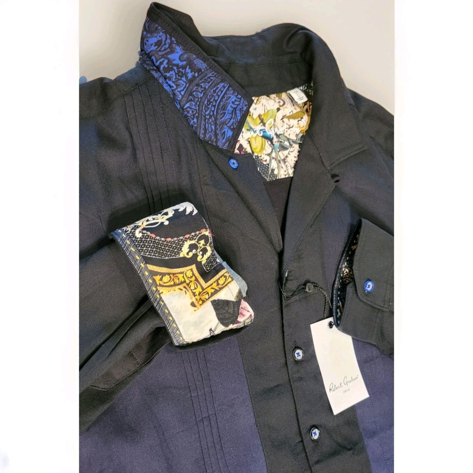 Robert Graham Robert Graham L Alchemy of Spirit Embroidered Vodka Shirt Size US L / EU 52-54 / 3 - 11 Thumbnail