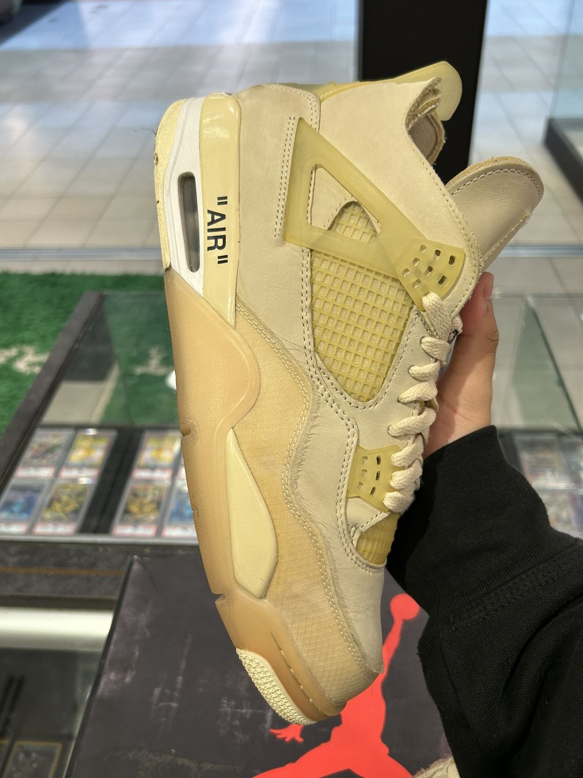 Jordan Brand × Off-White Jordan 4 OffWhite Sail Size US 11.5 / EU 44-45 - 5 Thumbnail