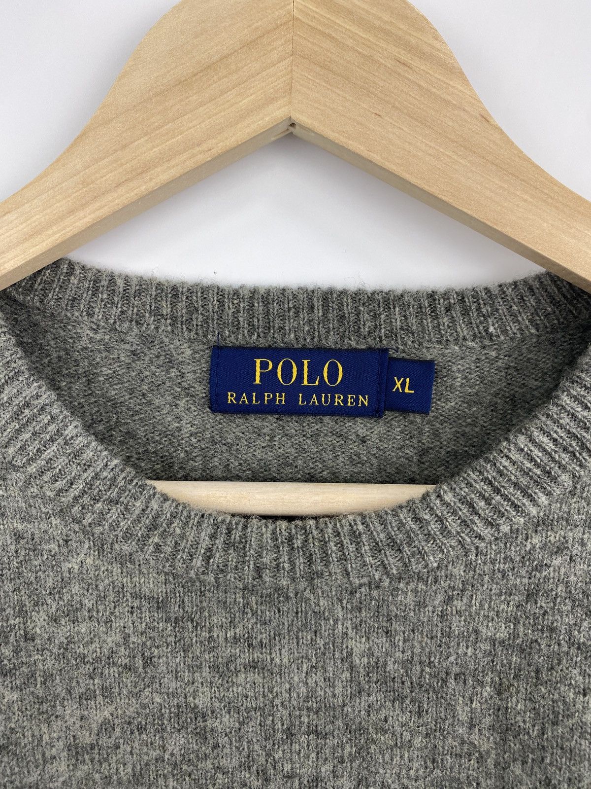 Polo Ralph Lauren 🇺🇸 Vintage Ralph Lauren Wool Lamb Sweater Rare Retro Hype Size US XL / EU 56 / 4 - 5 Thumbnail