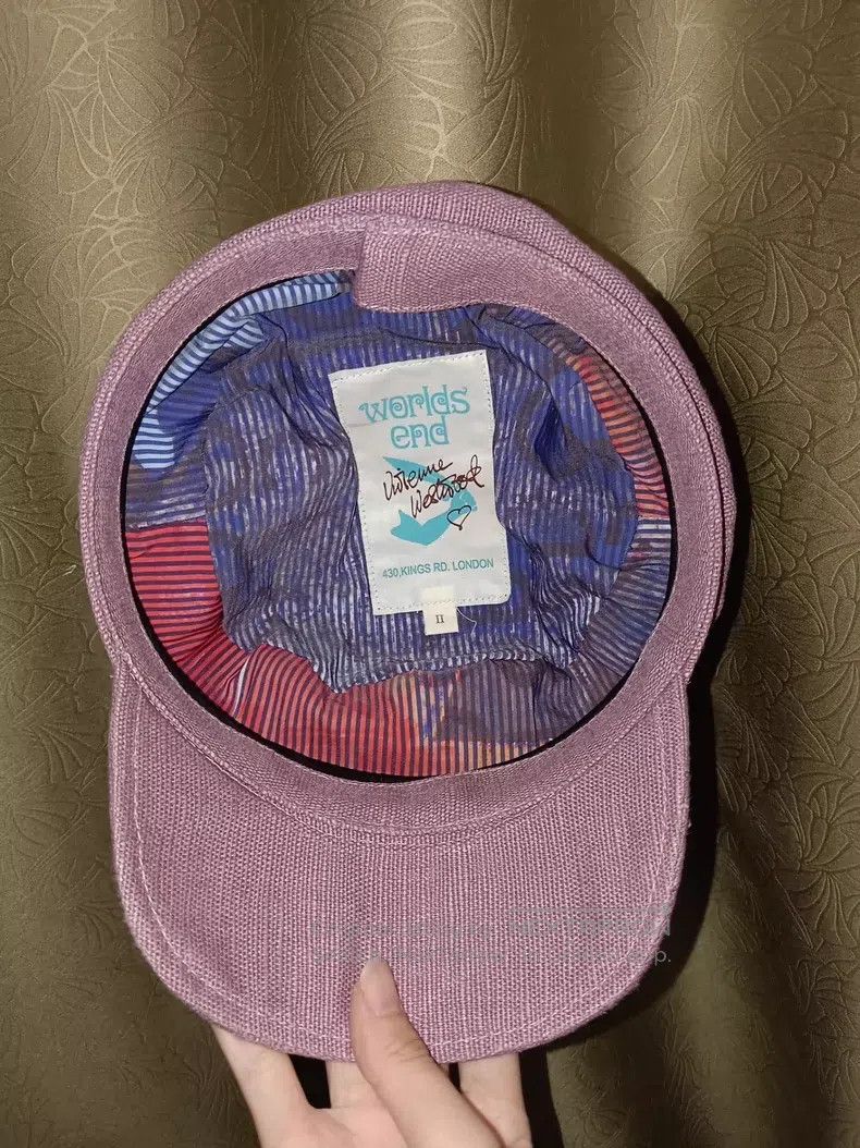 Vivienne Westwood Vivienne Westwood Messenger Cap Size ONE SIZE - 4 Thumbnail