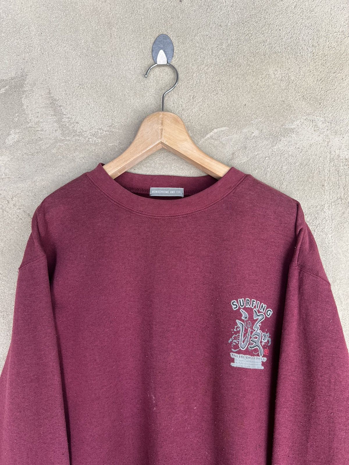 Vintage Vintage Surfing Style Sweatshirt Size US L / EU 52-54 / 3 - 3 Thumbnail