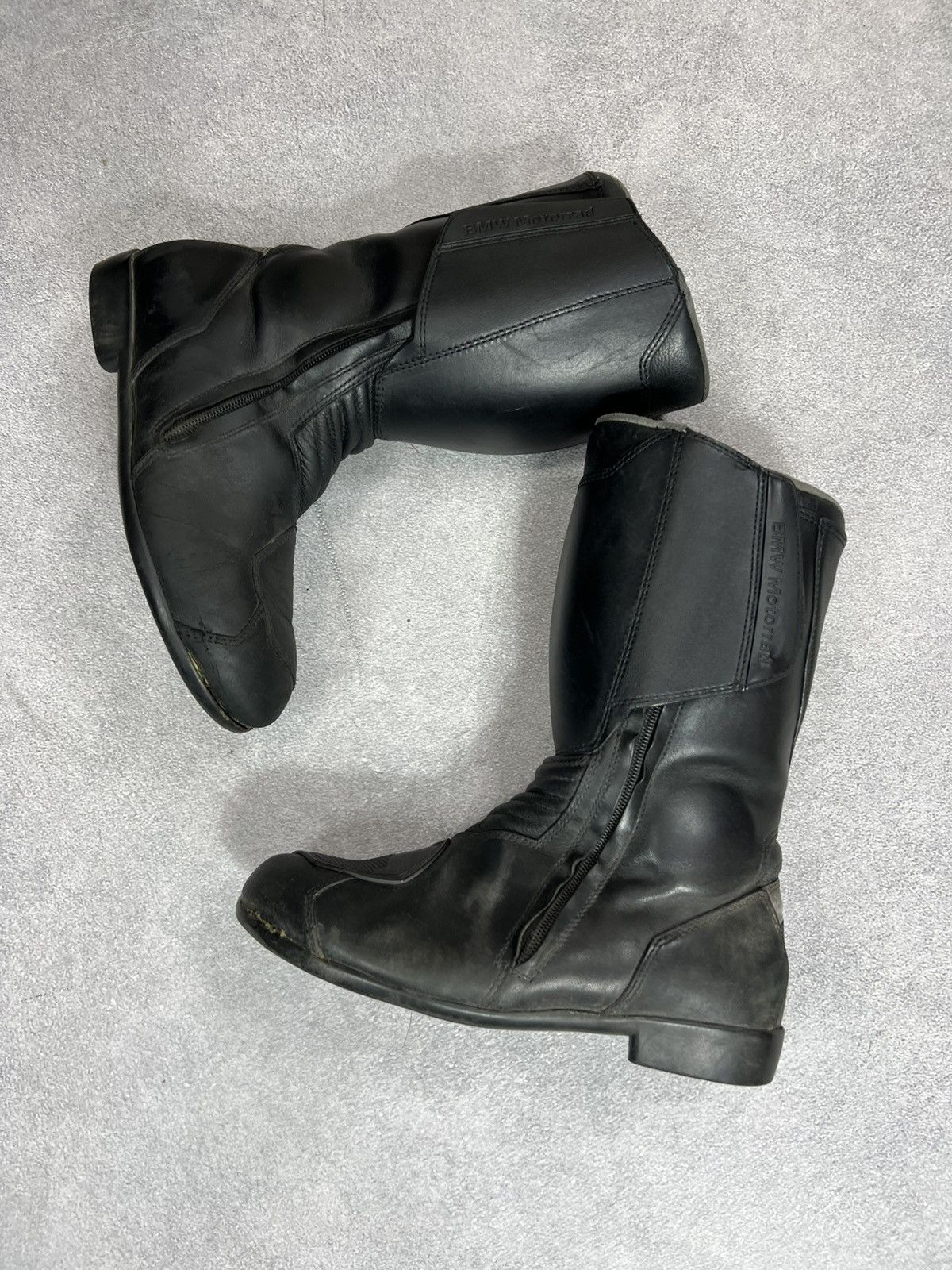 BMW VTG BMW LEATHER GUIDI KMRII STYLE BOOTS Size US 7 / EU 40 - 2 Thumbnail
