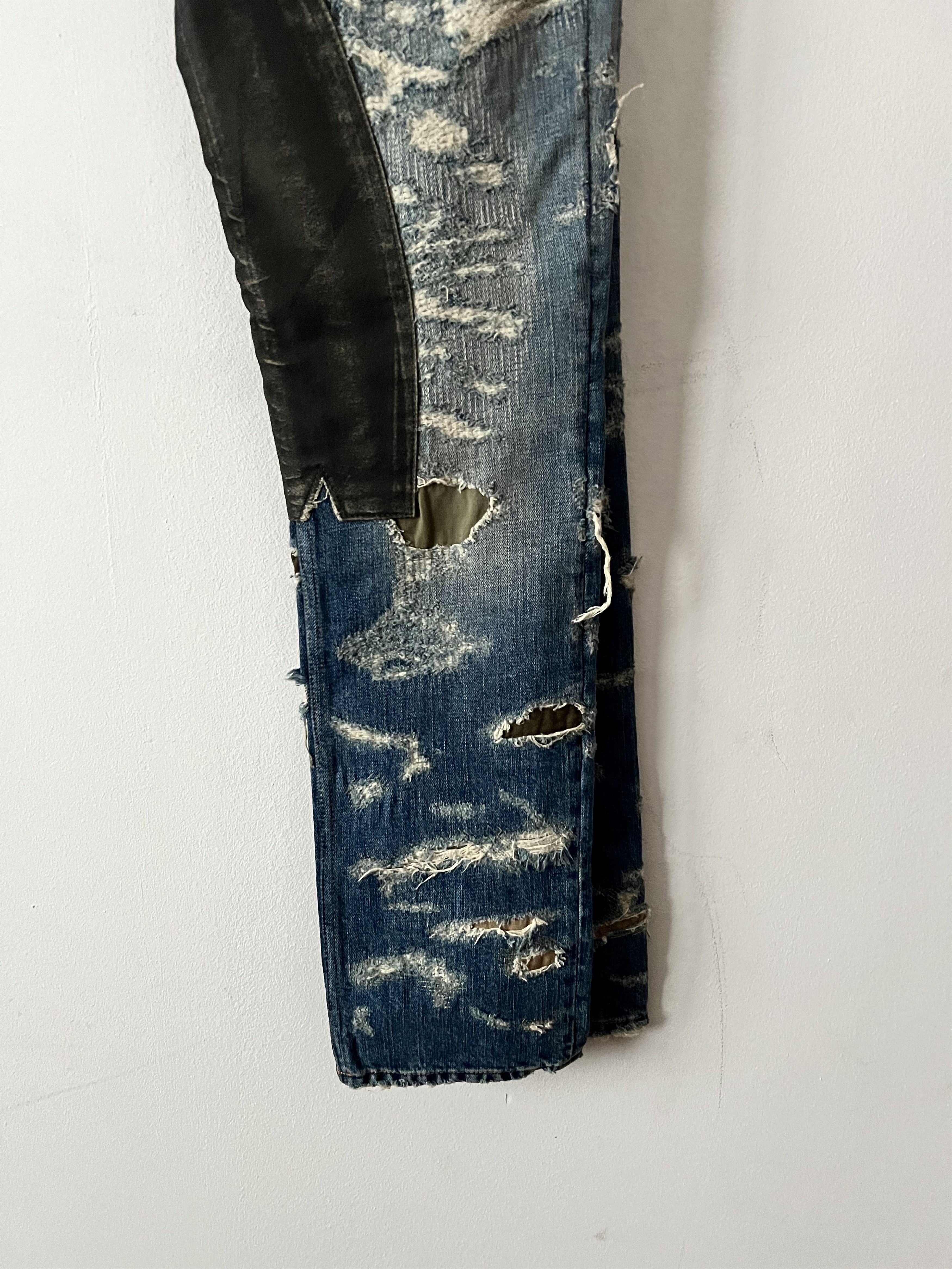Givenchy BNWT Matthew Williams Jeans Distressed Moleskin Size US 32 / EU 48 - 14 Thumbnail