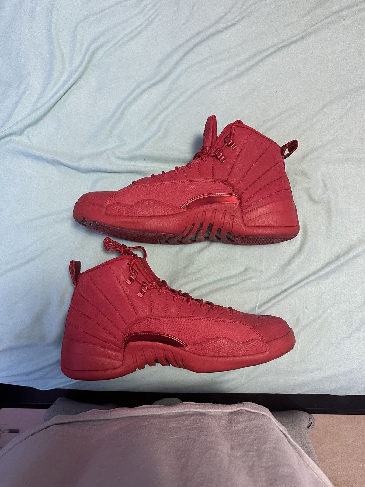 image of Jordan Brand 12 Gym Red Shoes, Men's (Size 13)
