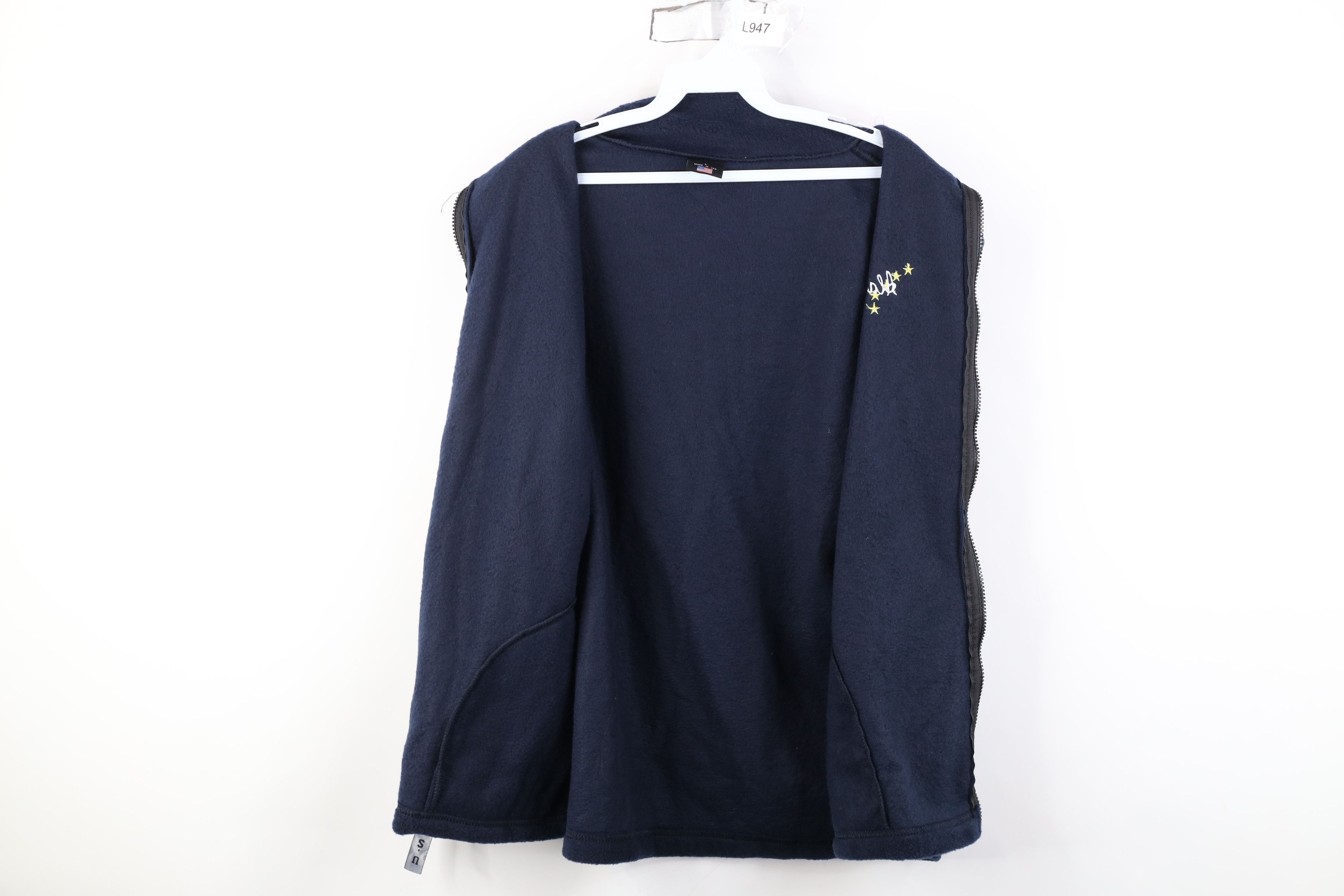 Vintage Vintage 90s Streetwear Alaska Fleece Vest Jacket Blue USA Size US L / EU 52-54 / 3 - 10 Thumbnail