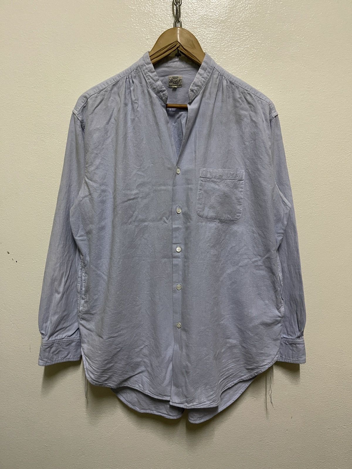 Toyo Enterprises Gold Long Sleeve Shirt Size M / US 6-8 / IT 42-44 - 1 Thumbnail