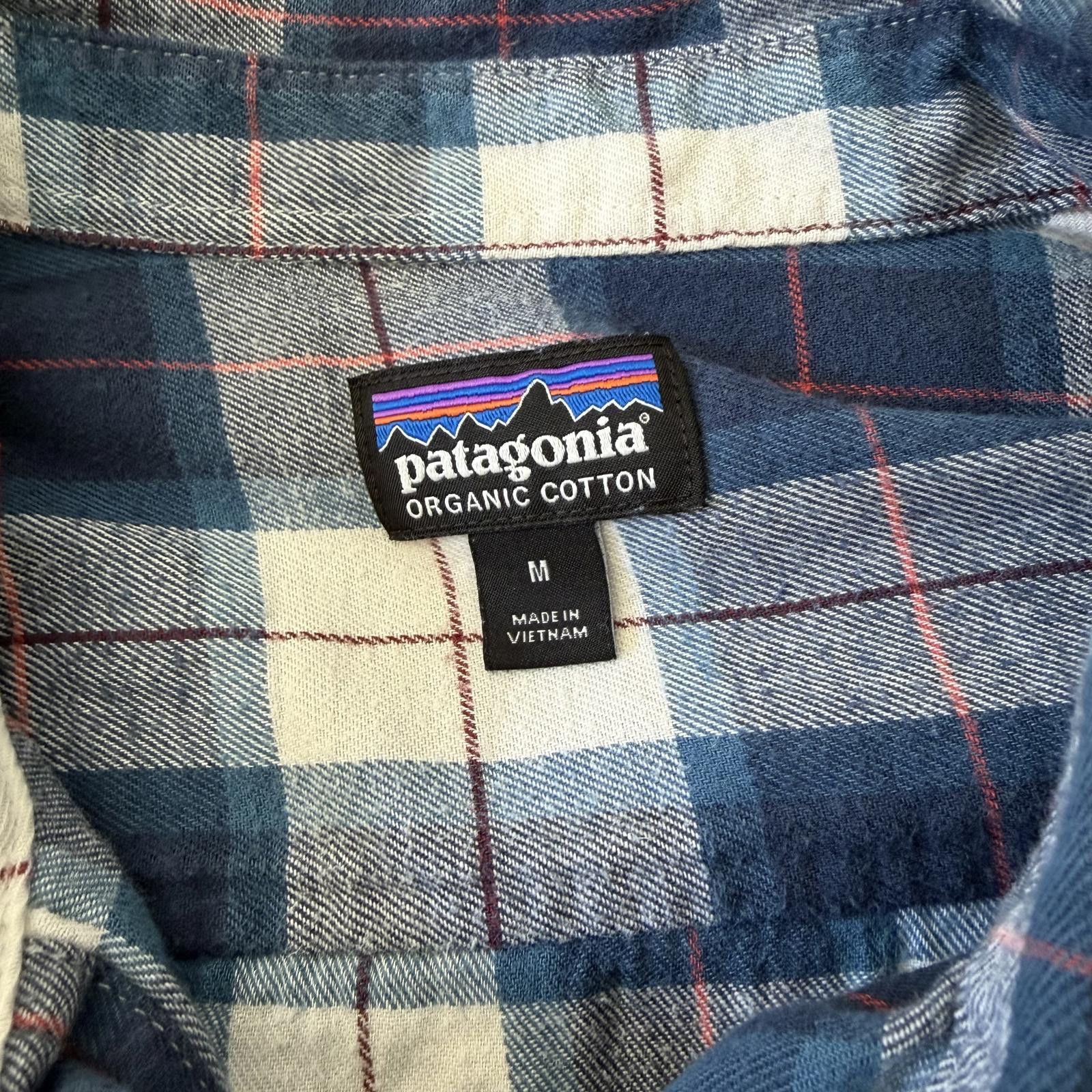 Patagonia Patagonia Organic Cotton Plaid Flannel Shirt Medium Size US M / EU 48-50 / 2 - 2 Thumbnail