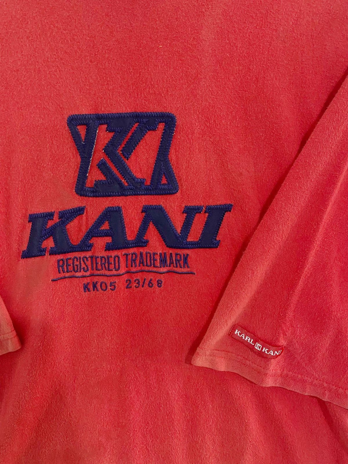 Karl Kani Karl Kani Short Sleeve Embroidery Big logo Tshirts Size US L / EU 52-54 / 3 - 8 Thumbnail
