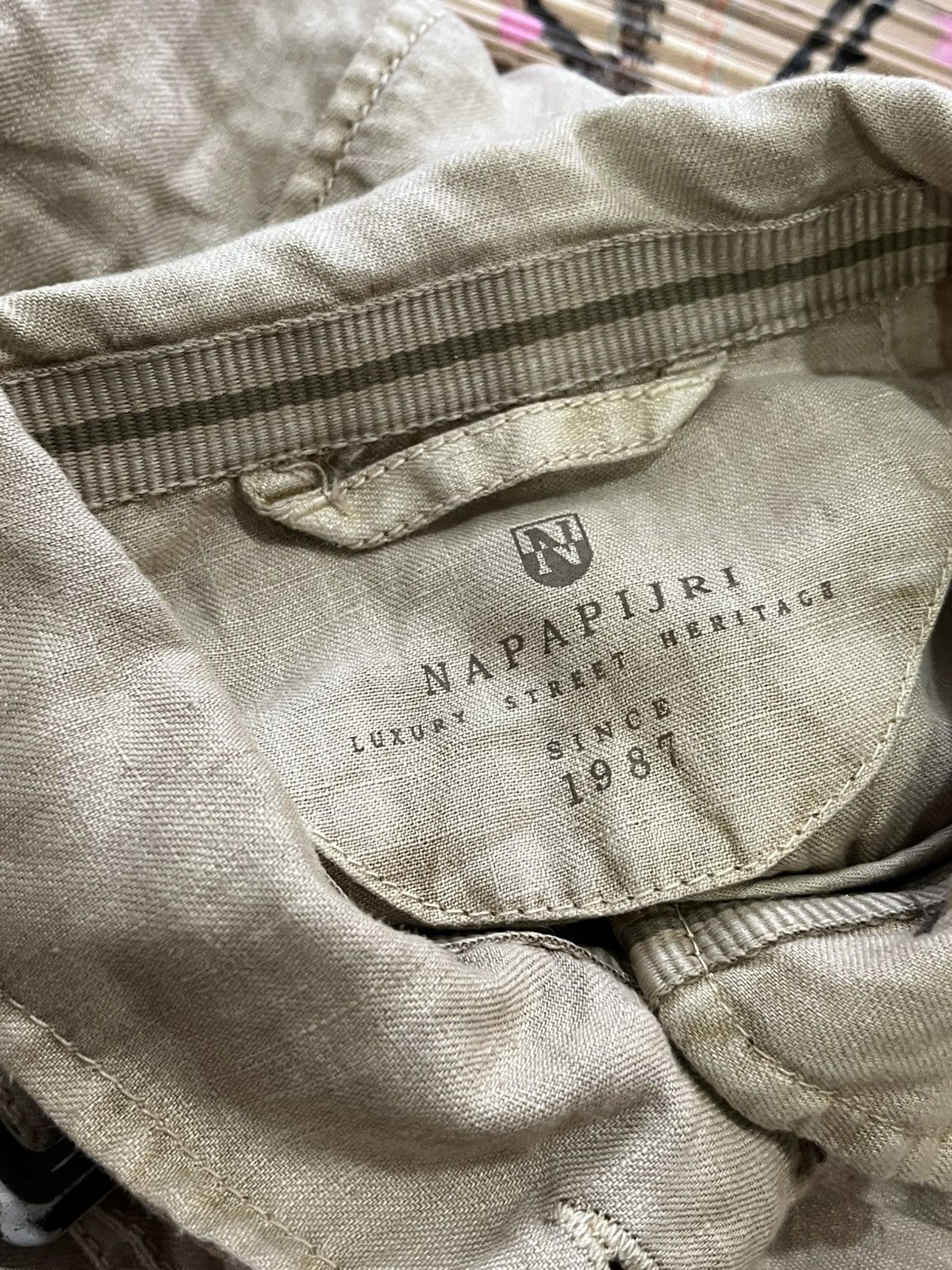 Napapijri NAPAJIRI LINEN PARKA WOMENS JACKET Size XS / US 0-2 / IT 36-38 - 7 Thumbnail