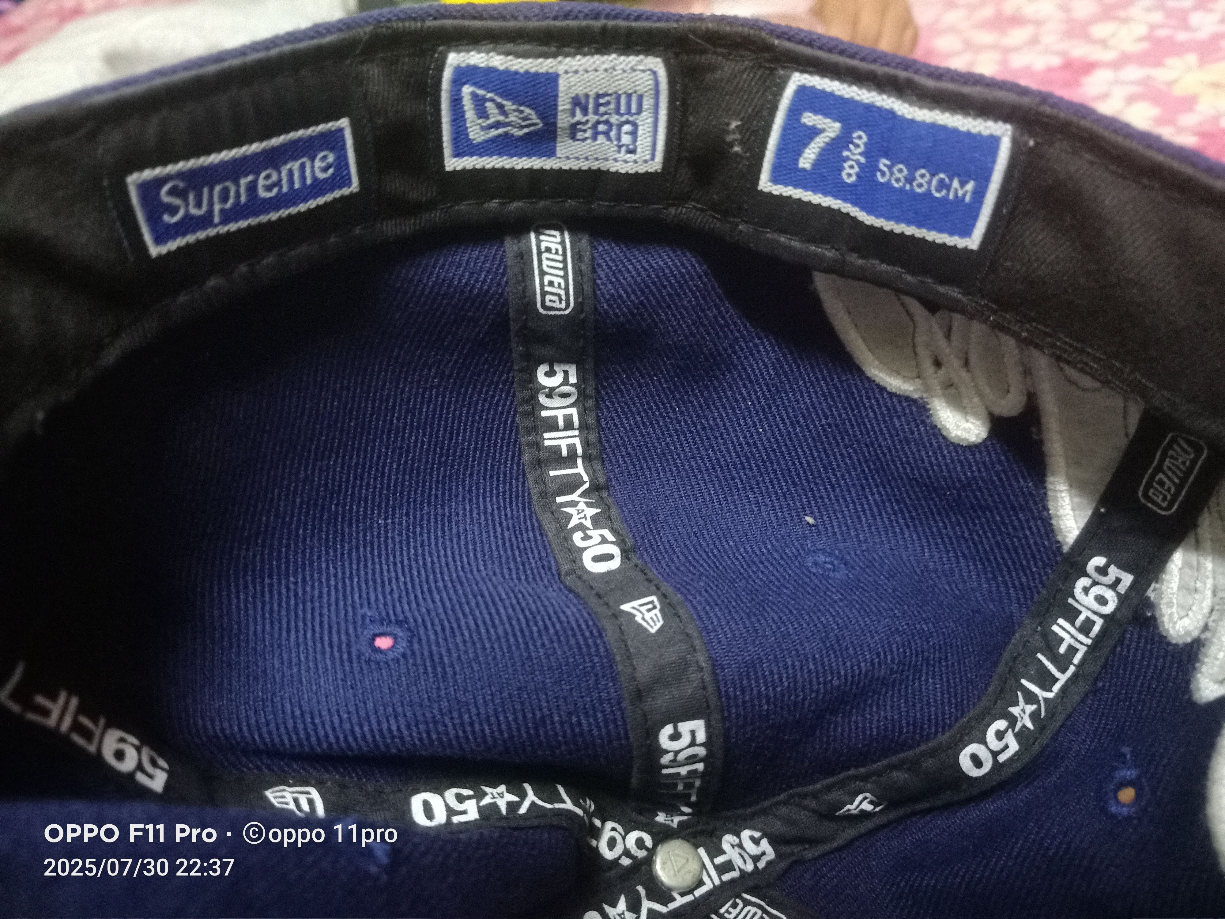 New Era × Supreme 🌟 Supreme WouldFamous New Era 59 Fifty (58.8cm) 🌟 Size 42 - 5 Thumbnail