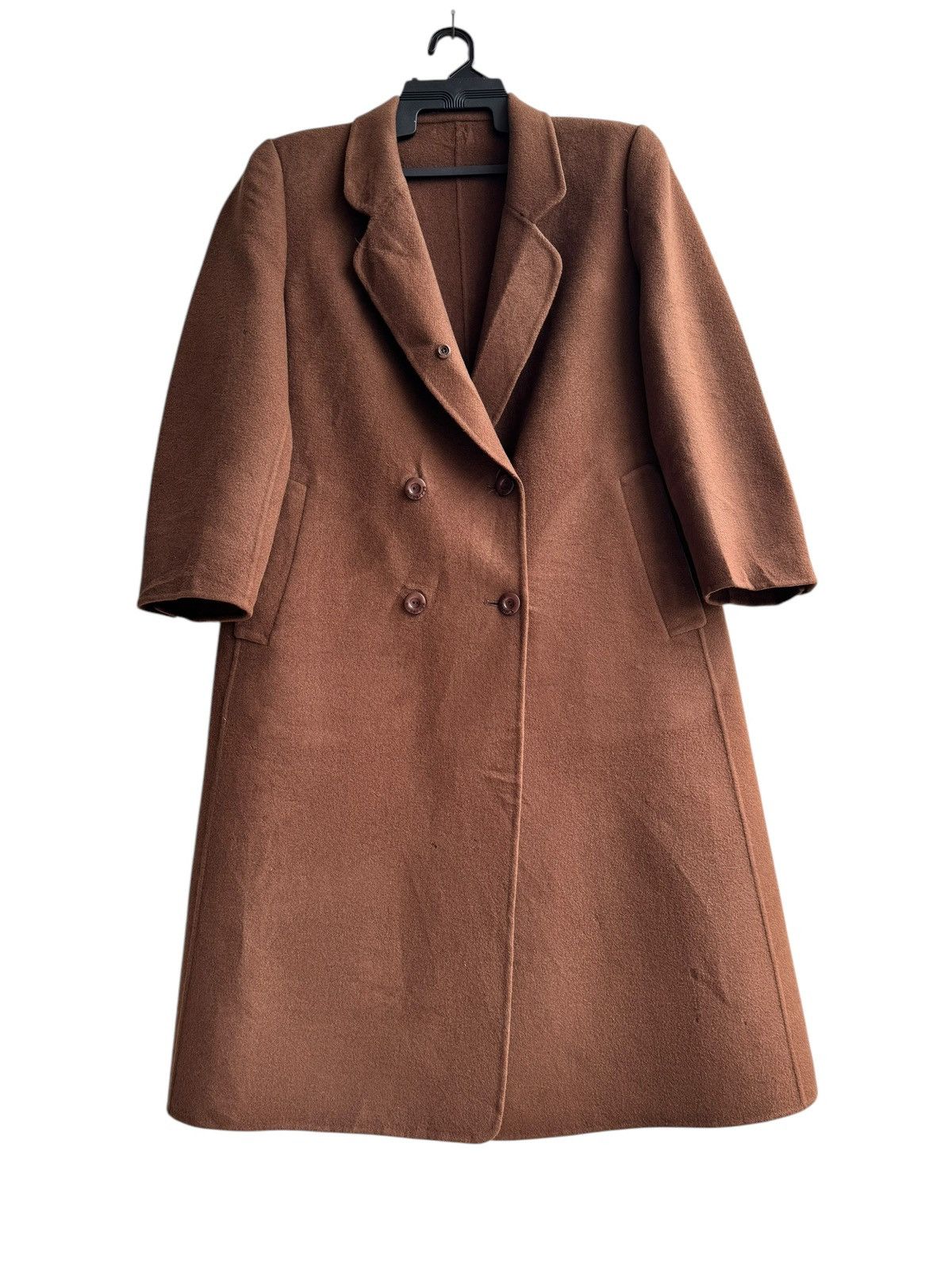 Burberry 🔥 Vintage Burberrys Wool&Cashmere 9AB2 Long Coat Jacket Size M / US 6-8 / IT 42-44 - 5 Thumbnail