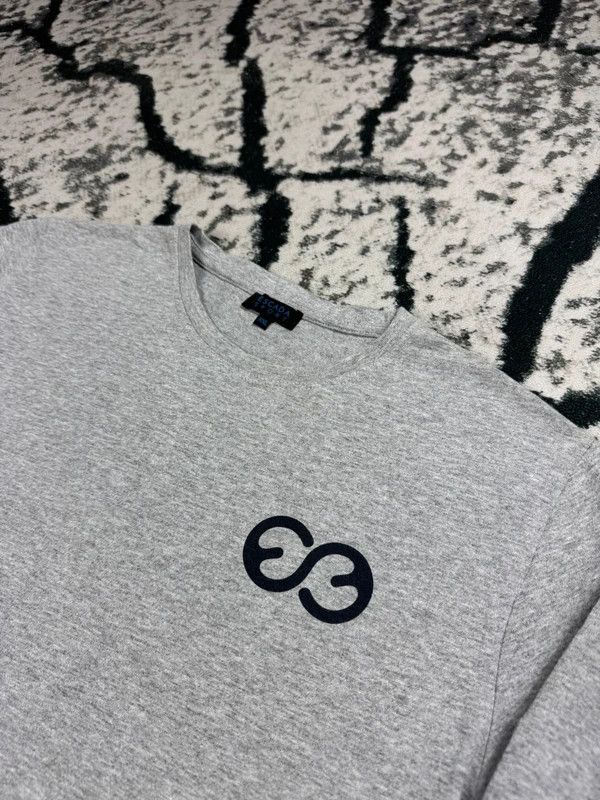Escada Escada longsleeve t-shirt gray XXL logo Size US XXL / EU 58 / 5 - 4 Thumbnail