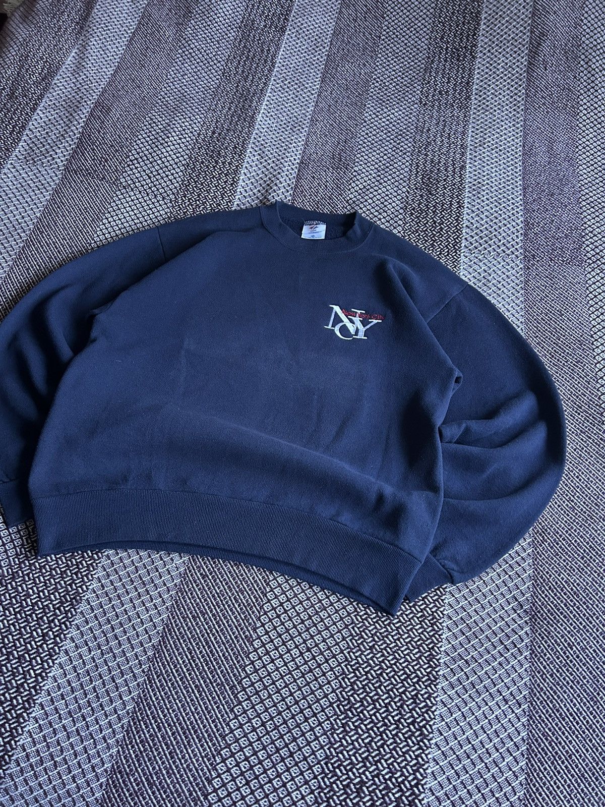 Vintage Vintage 90s Made In USA Sweatshirt Baggy Streetwear Style M Size US M / EU 48-50 / 2 - 6 Thumbnail