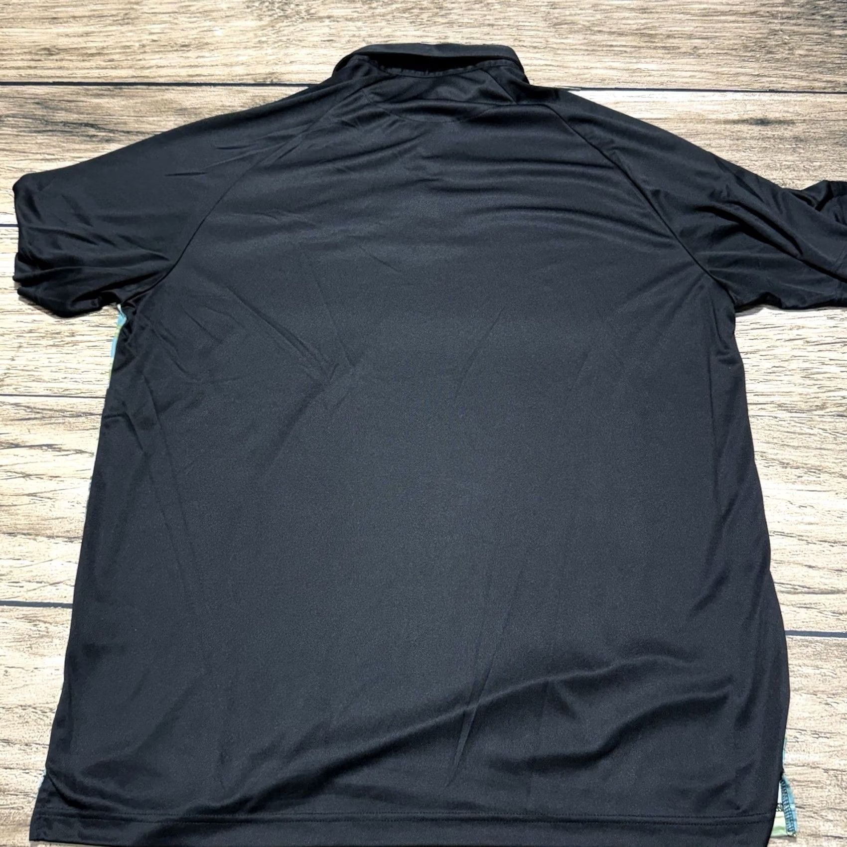 Vintage Tattoo Golf Polo Shirt Mens 3XL Black Striped Skull Retro Collection Performance Shirt Size US XXL / EU 58 / 5 - 5 Thumbnail