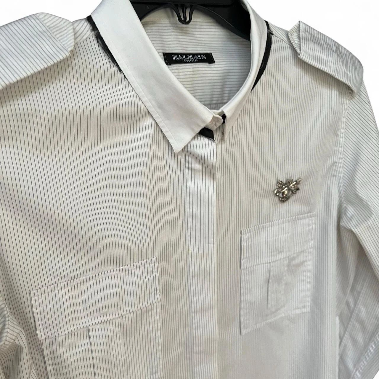 Balmain Balmain Decarnin Period 2010 Brooch Pin Shirt Size US M / EU 48-50 / 2 - 3 Thumbnail