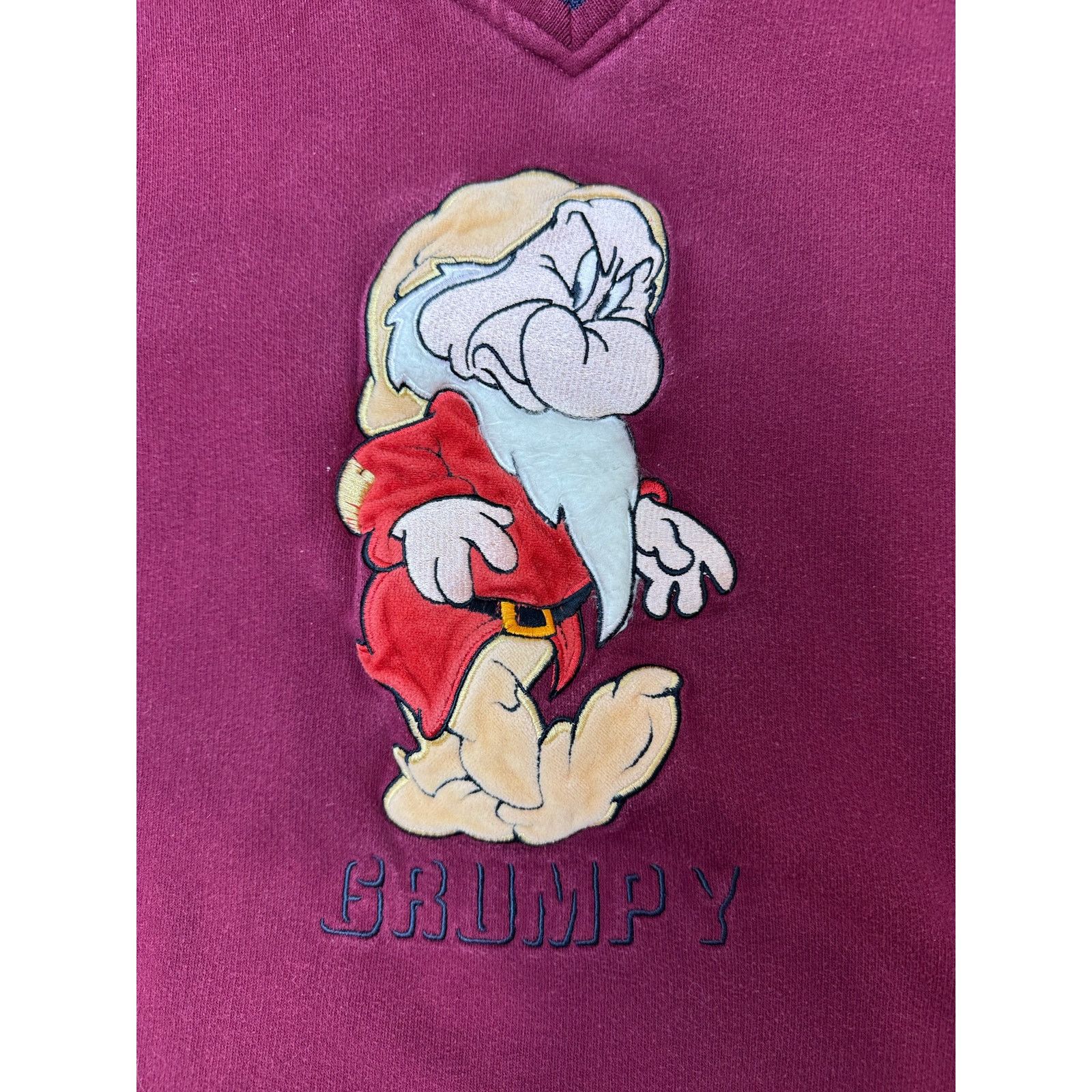 Disney Vintage Disney Classics Grumpy Snow White Sweatshirt Large Size L / US 10 / IT 46 - 3 Thumbnail