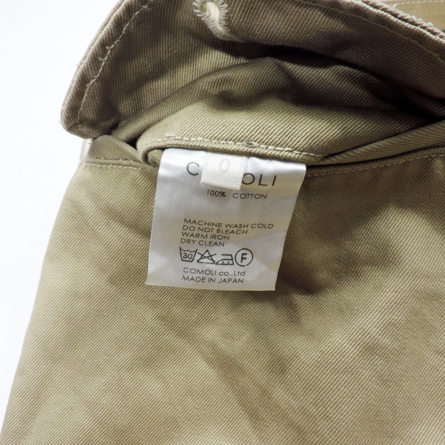 Comoli COMOLI BELTED CHINO LONG PANTS Size US 31 - 3 Thumbnail