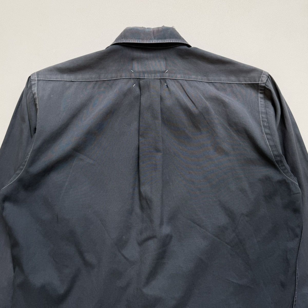 Maison Margiela S/S 04 ⓪ ① ⓪ Thrashed Artisanal Reworked Shirt Size US M / EU 48-50 / 2 - 19 Thumbnail