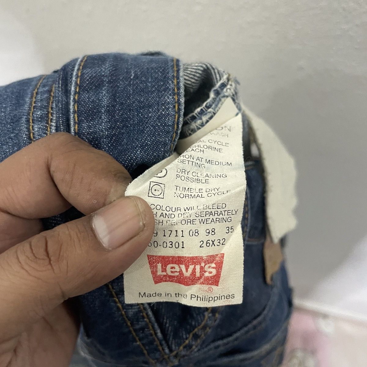 Levi's Vintage Y2k Levis 550 Denim Size US 27 - 6 Thumbnail
