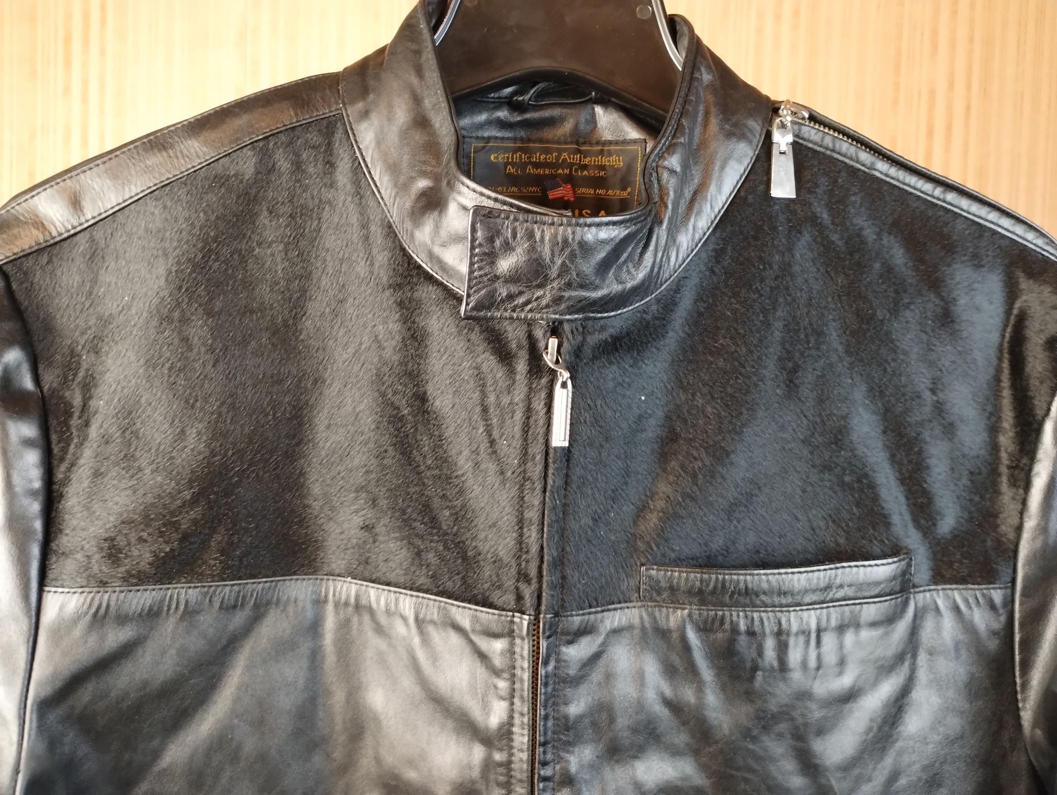 Avirex Avirex USA Men’s Black Leather Jacket Size XL Excellent Cond Size US XL / EU 56 / 4 - 3 Thumbnail