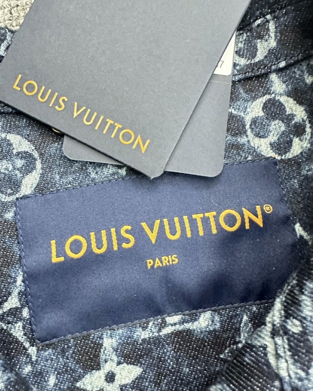 Louis Vuitton Louis Vuitton LV SS23 Render pattern with logo denim jacket Size US S / EU 44-46 / 1 - 3 Thumbnail