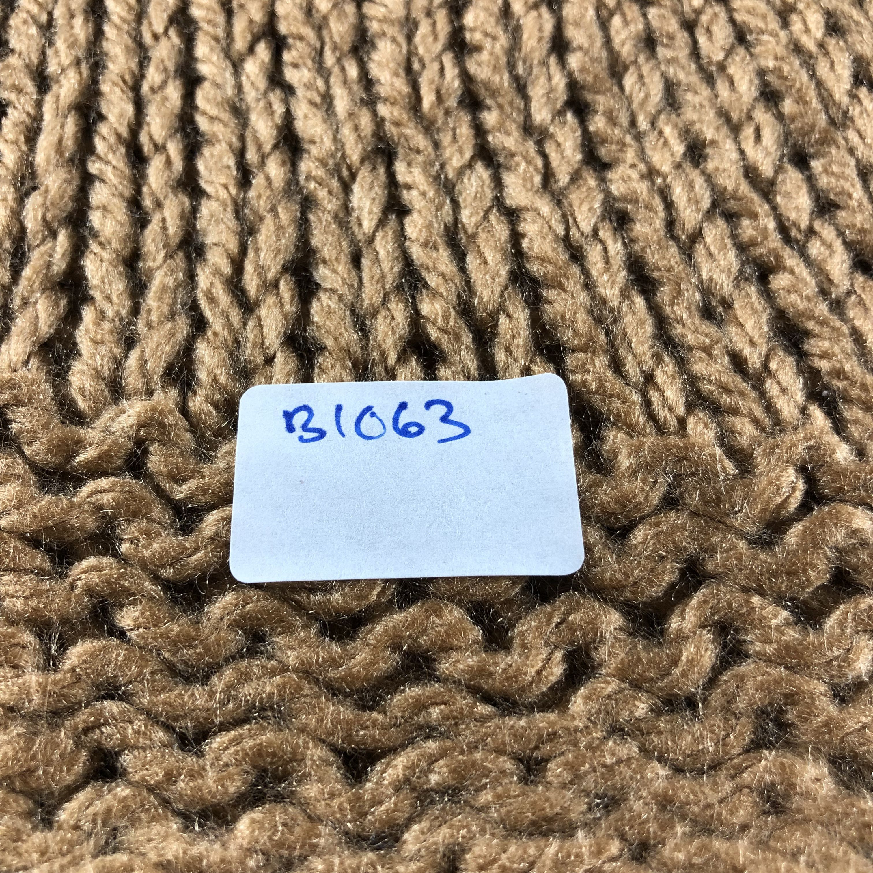 Vintage Unknown Brown Knit Bobble Beanie Snowcap Snow Hat B1063 Size ONE SIZE - 4 Thumbnail