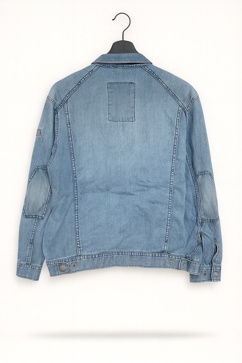 Japanese Brand Blue Monster Clothing BM78 Denim Utility Jacket Size US S / EU 44-46 / 1 - 2 Thumbnail