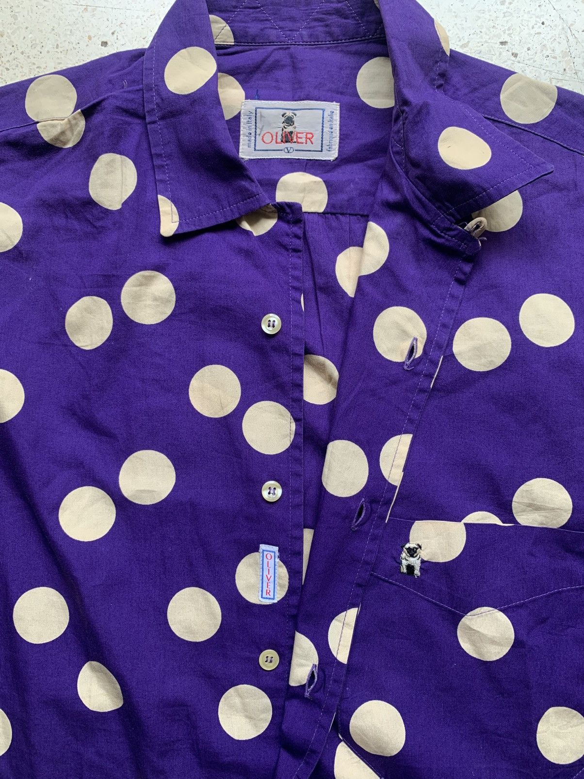 Valentino Vintage oliver by valentino polkadot pattern Size US XL / EU 56 / 4 - 2 Thumbnail
