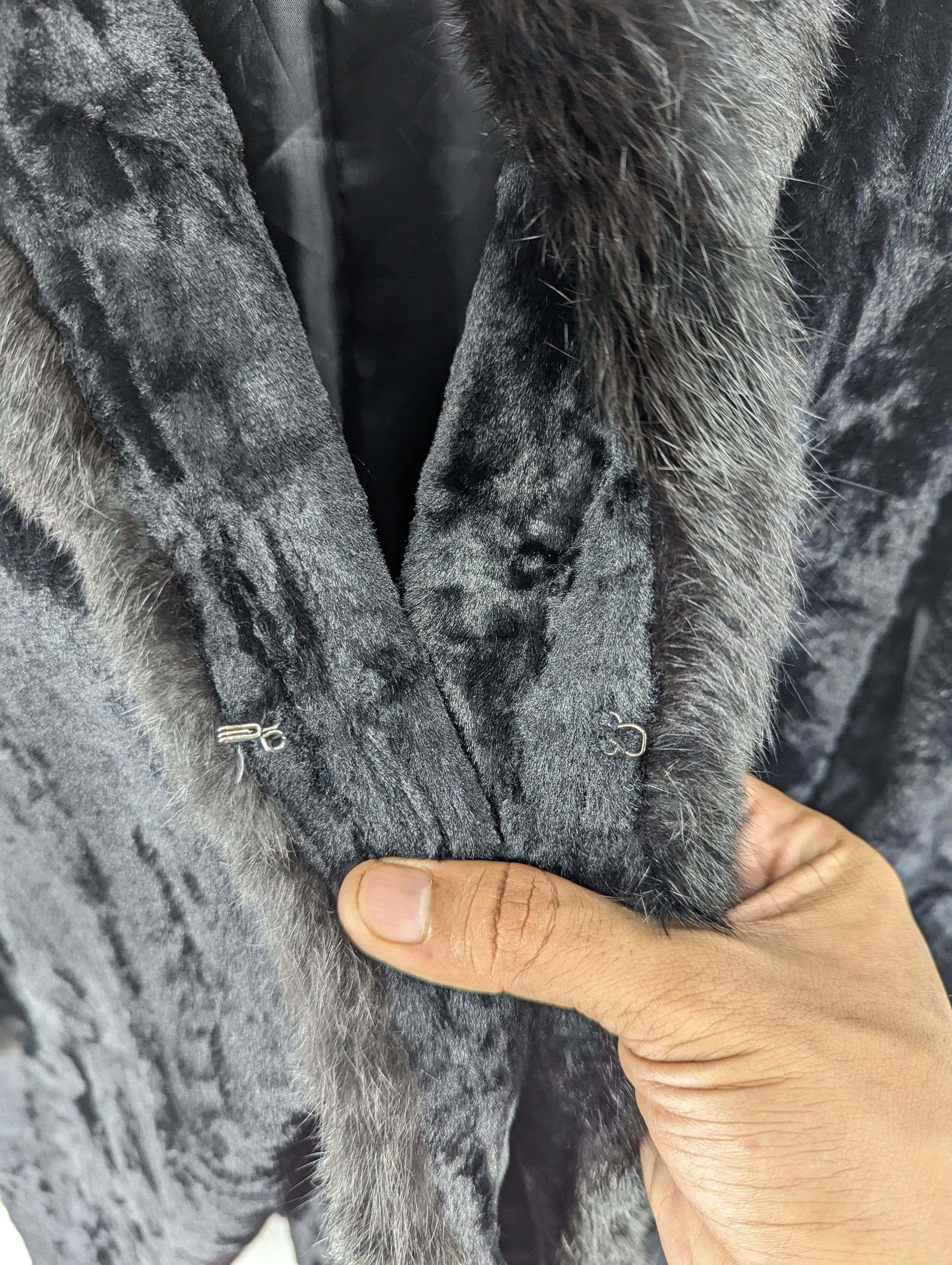 Japanese Brand × Vintage 🔥RARE🔥Vintage Selenna Junior Velvet Fur Jacket Size M / US 6-8 / IT 42-44 - 4 Thumbnail