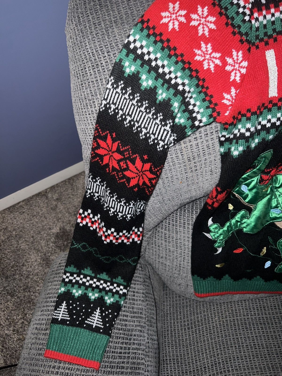 Holiday Brand Holiday Time I Rex Stuff Sweater Size US M / EU 48-50 / 2 - 3 Thumbnail