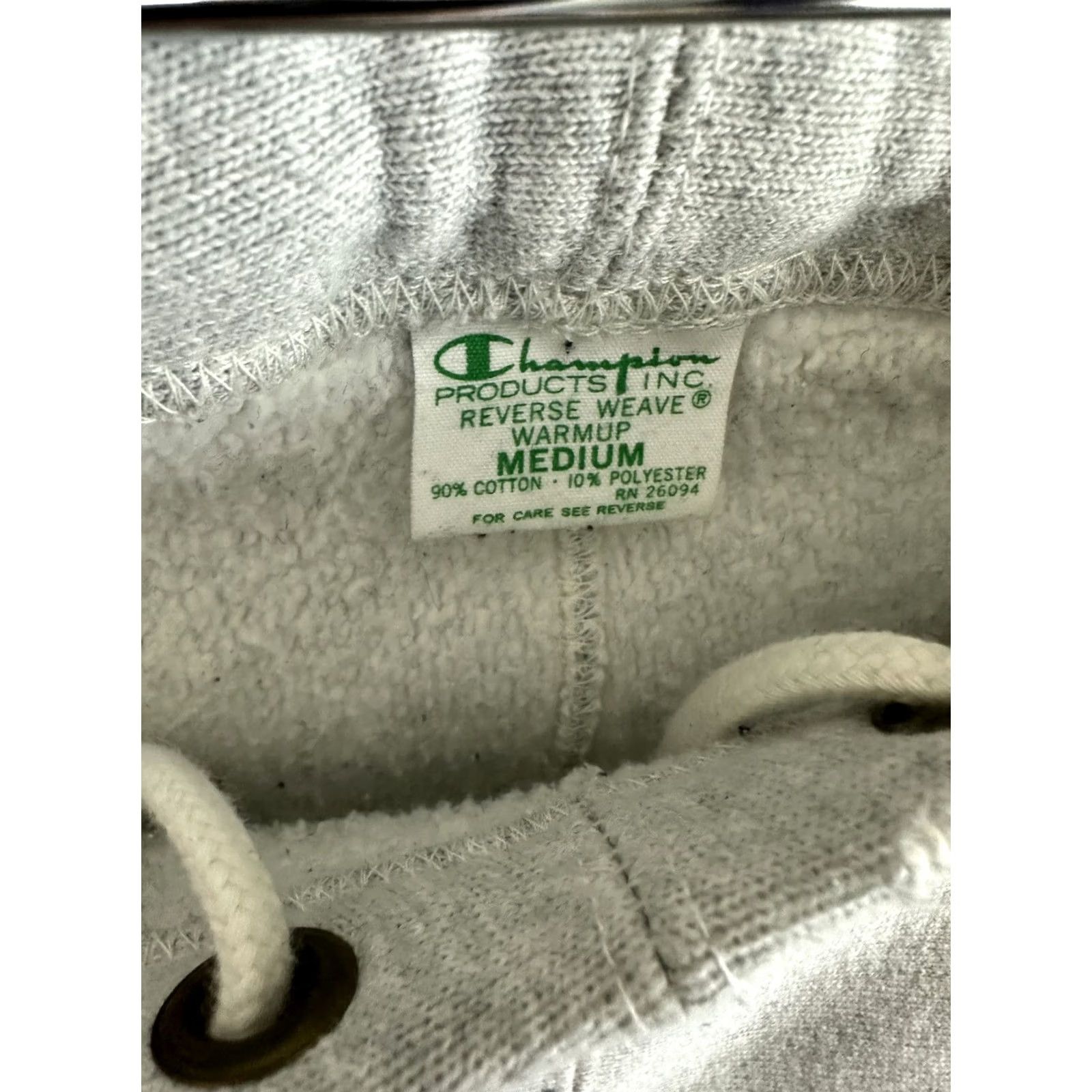 Champion VTG Champion Sweatpants Gray M 70s Reproduction SAMPLE Reverse Weave Mens Size US 31 - 3 Thumbnail