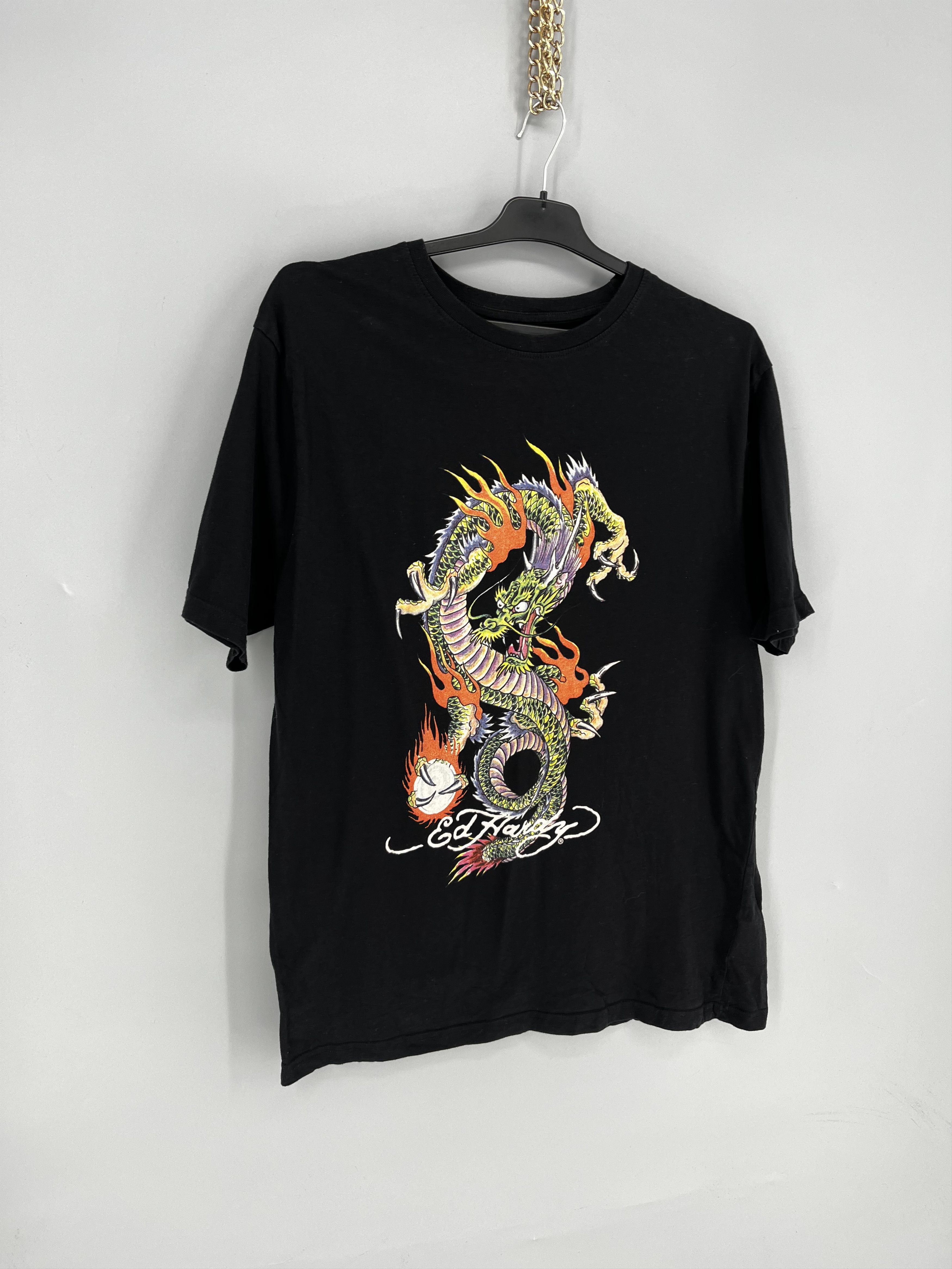 Ed Hardy Vintage Ed Hardy Dragon Graphic Tee Y2K 00s Alternative Size US XL / EU 56 / 4 - 2 Thumbnail
