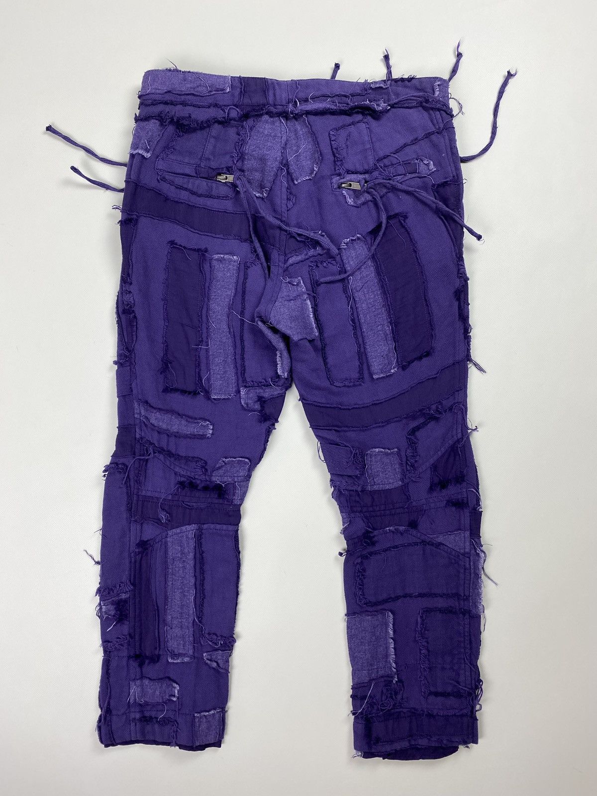 Haider Ackermann BNWT! Haider Ackermann ladies patchwork cropped pants Size 25" / US 0 / IT 36 - 20 Thumbnail