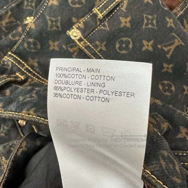 Louis Vuitton Louis Vuitton Monogram Denim Jeans 34 . Size US 34 / EU 50 - 5 Thumbnail