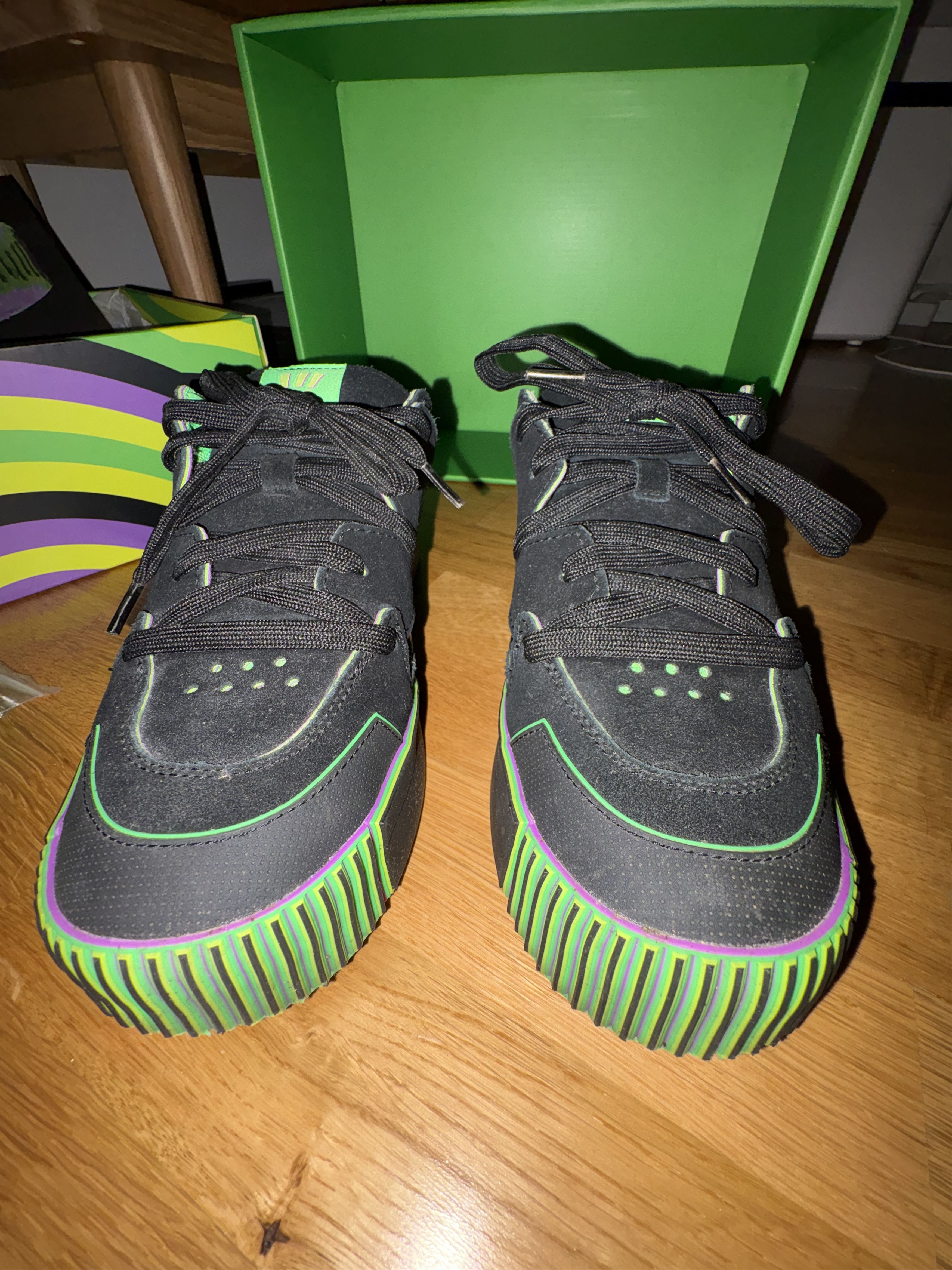 MSCHF MSCHF Gobstompers Sour Edition Size US 10 / EU 43 - 3 Thumbnail