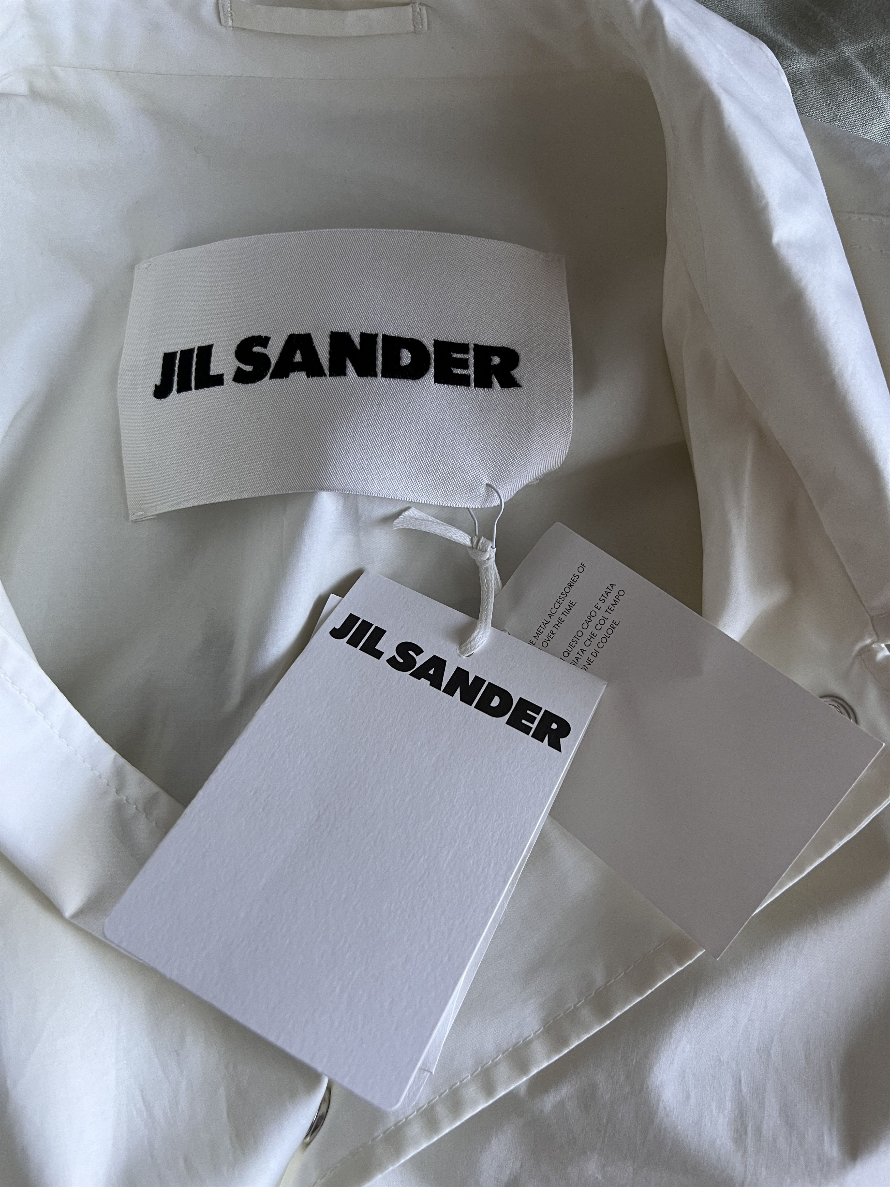 Jil Sander Jil Sander Poplin Shirt Jacket White Size US M / EU 48-50 / 2 - 8 Thumbnail