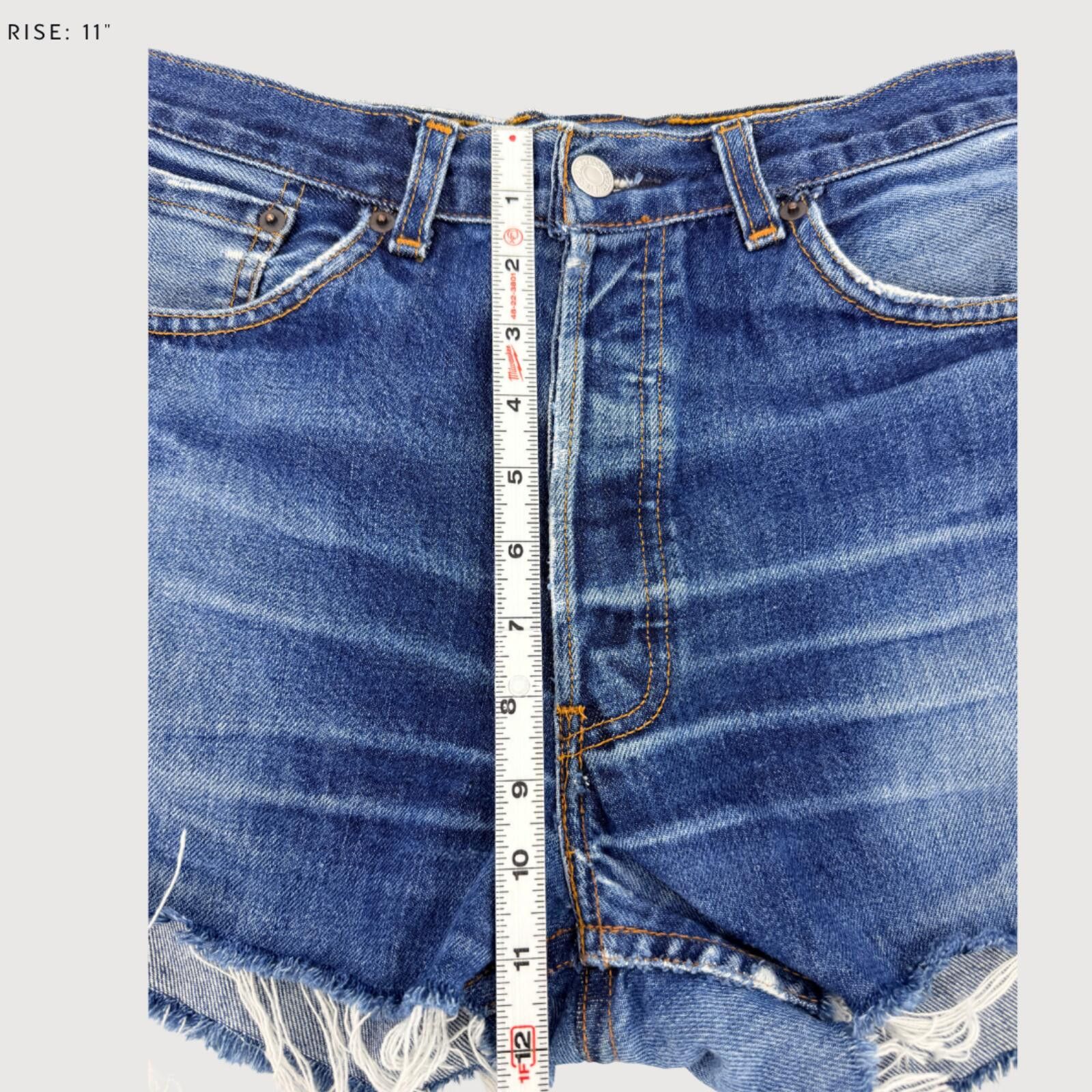 Other RE/DONE Levi’s High Rise Button Fly Shorts 29 Size 29" - 7 Thumbnail