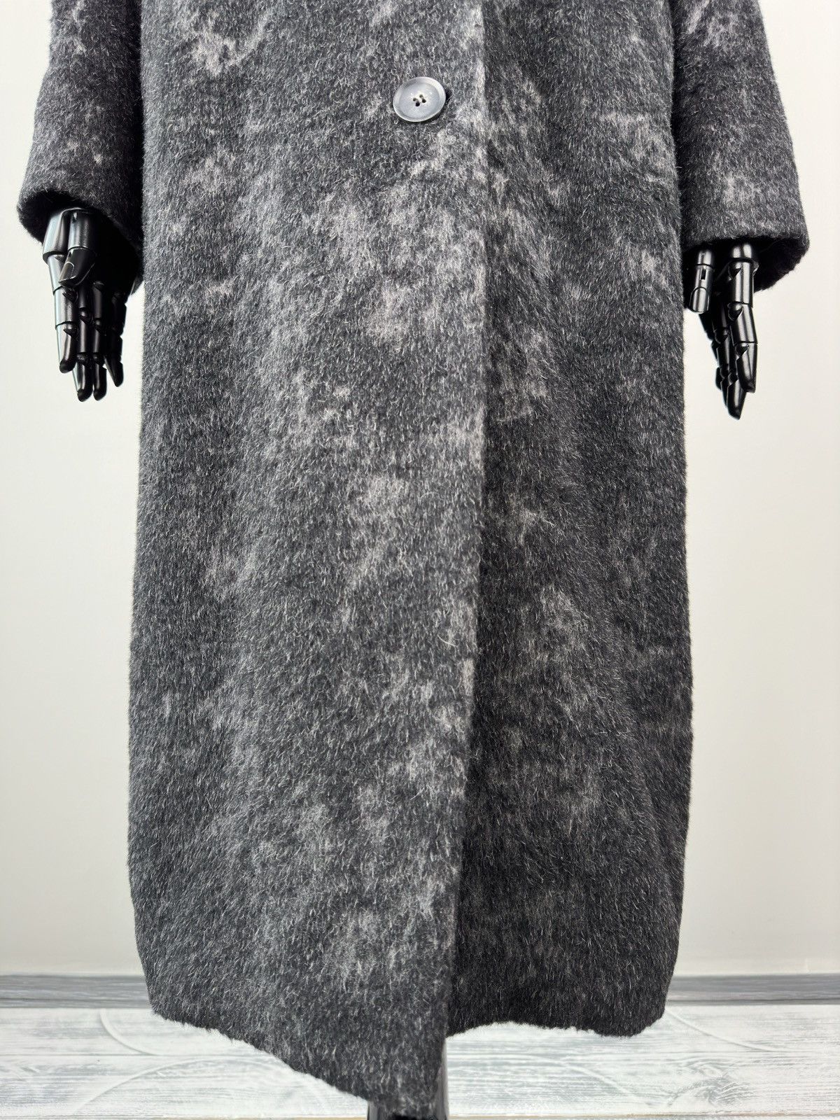 Annette Gortz ANNETTE GORTZ Avant Garde Alpaca Blend Coat Size S / US 4 / IT 40 - 6 Thumbnail