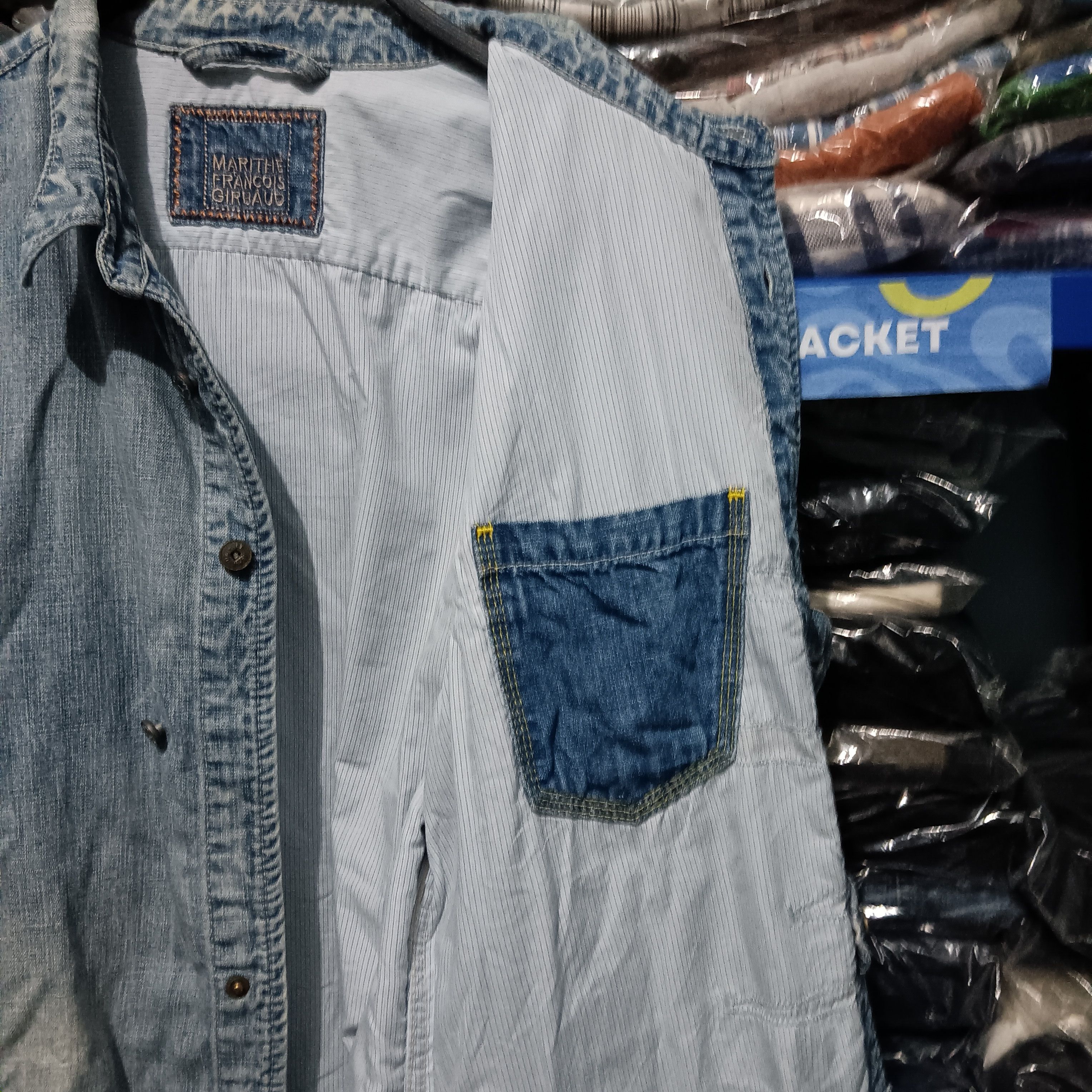 Marithe + Francois Girbaud Marithe francois girbaud denim jacket Size US L / EU 52-54 / 3 - 6 Thumbnail
