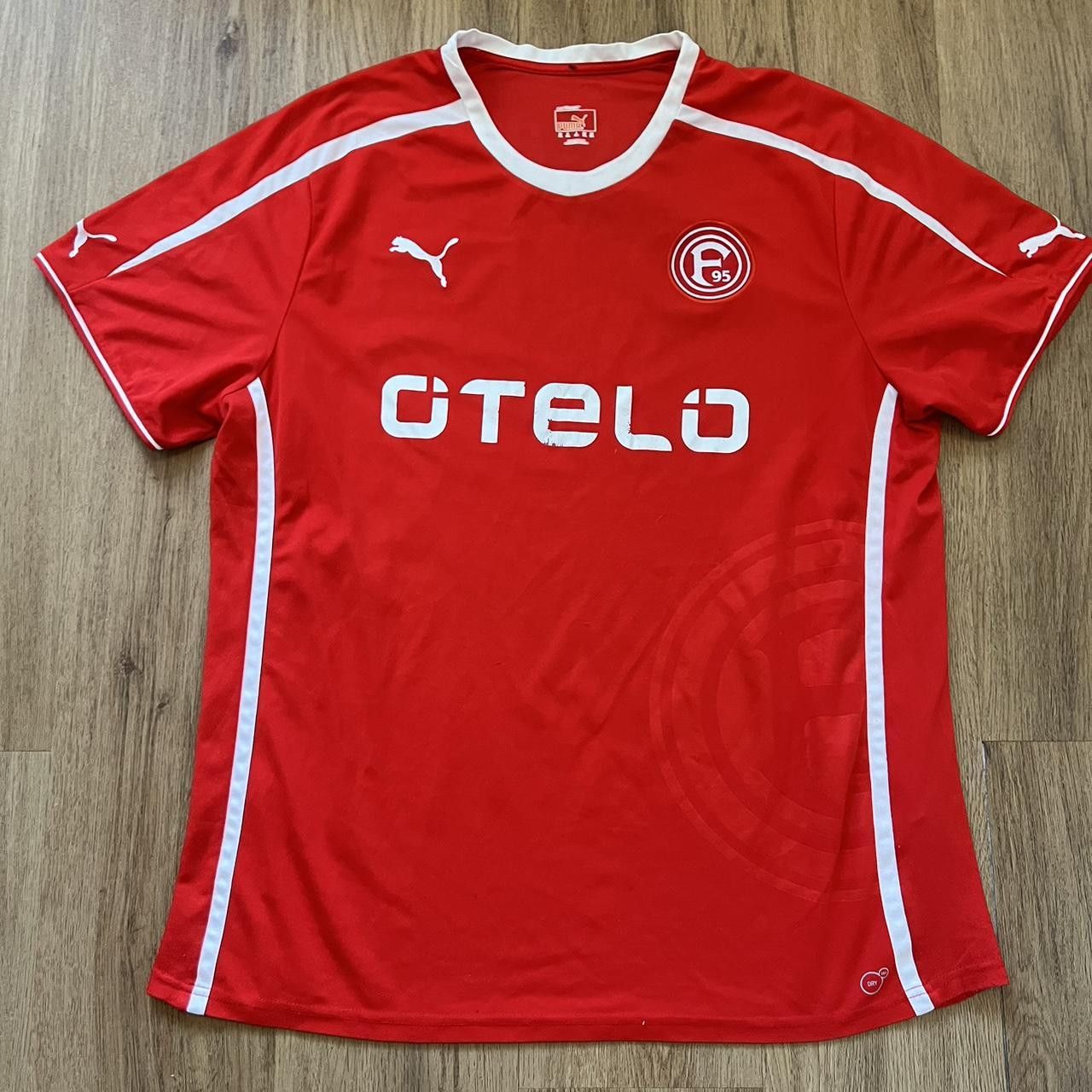 Puma Puma Dusseldorf home shirt 2012-13 red and white Size US XXL / EU 58 / 5 - 1 Thumbnail