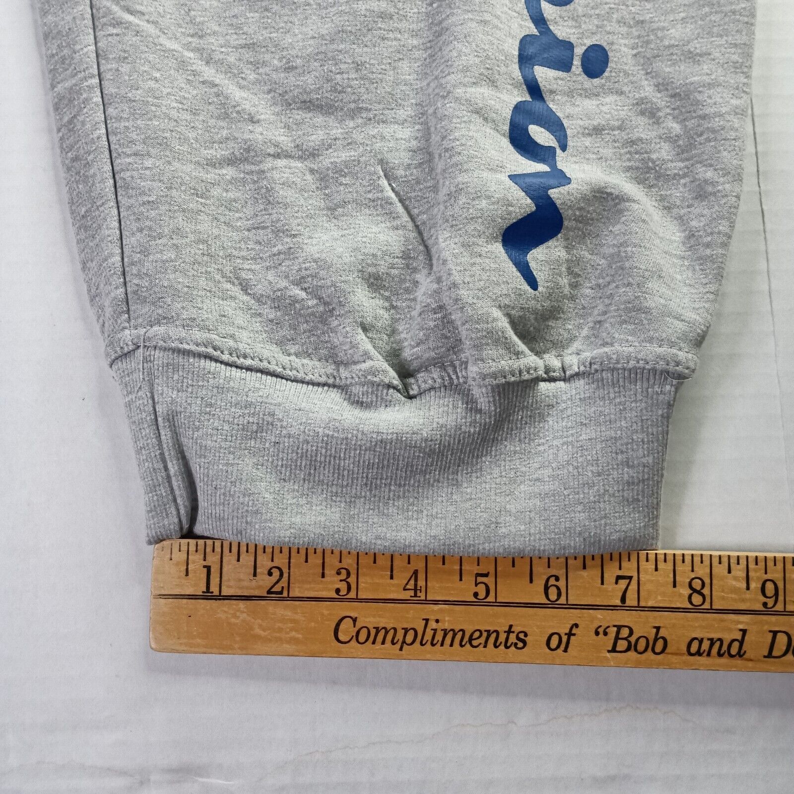 Champion Champion Sweatpants Men 5XL Gray Mediumweight Logo Spell Out Size US 44 / EU 60 - 4 Thumbnail