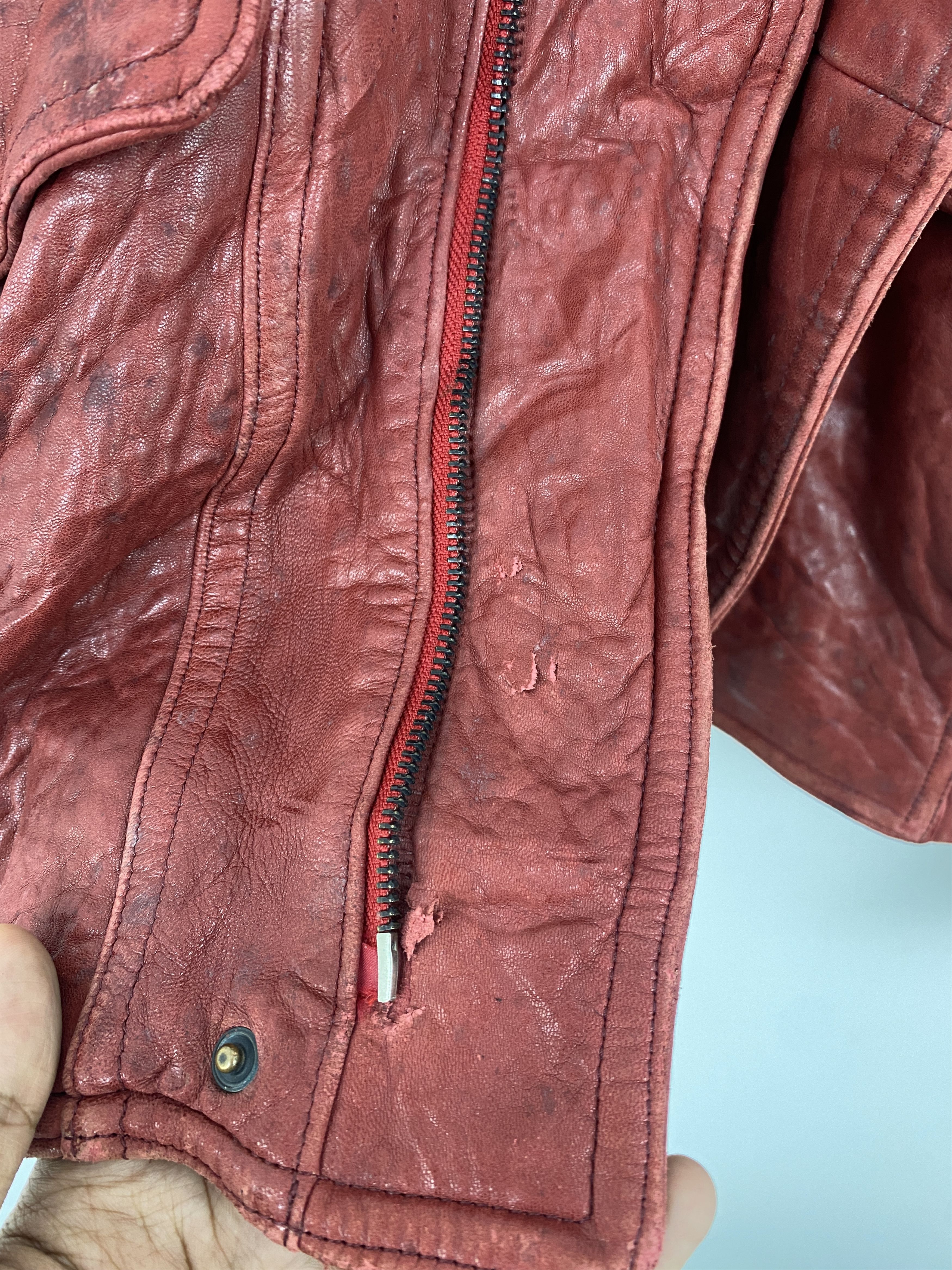 Japanese Brand Vintage Japanese Brand Gicoll Japan Leather Jacket JA0081 Size US M / EU 48-50 / 2 - 12 Thumbnail