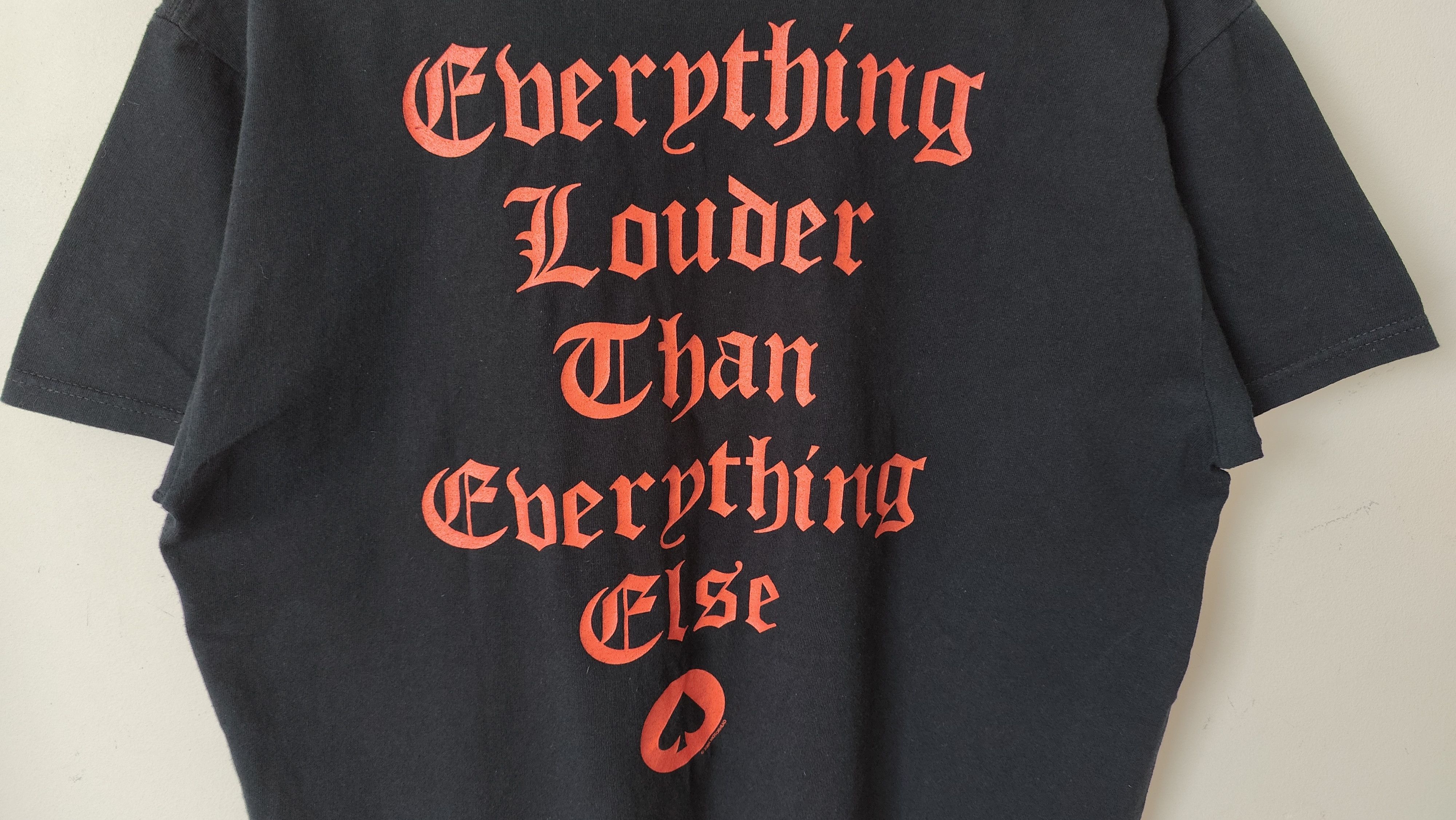 Band Tees Motorhead 2005 Everything Louder Than Else Vintage Tshirt Size US L / EU 52-54 / 3 - 6 Thumbnail