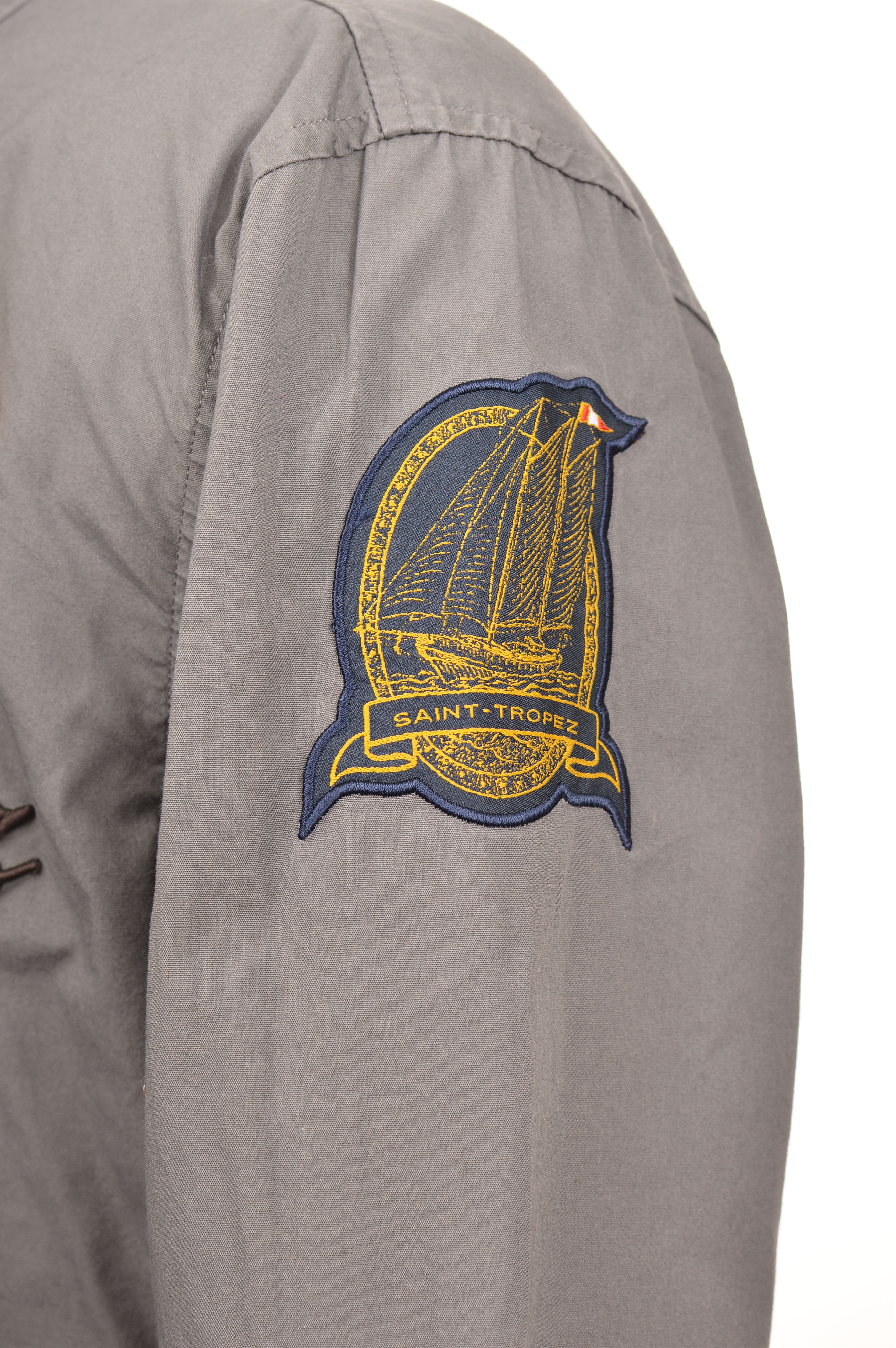 Kappa Robe Di Kappa Les Voiles De Saint-Tropez Gray Button Shirt Size US M / EU 48-50 / 2 - 3 Thumbnail