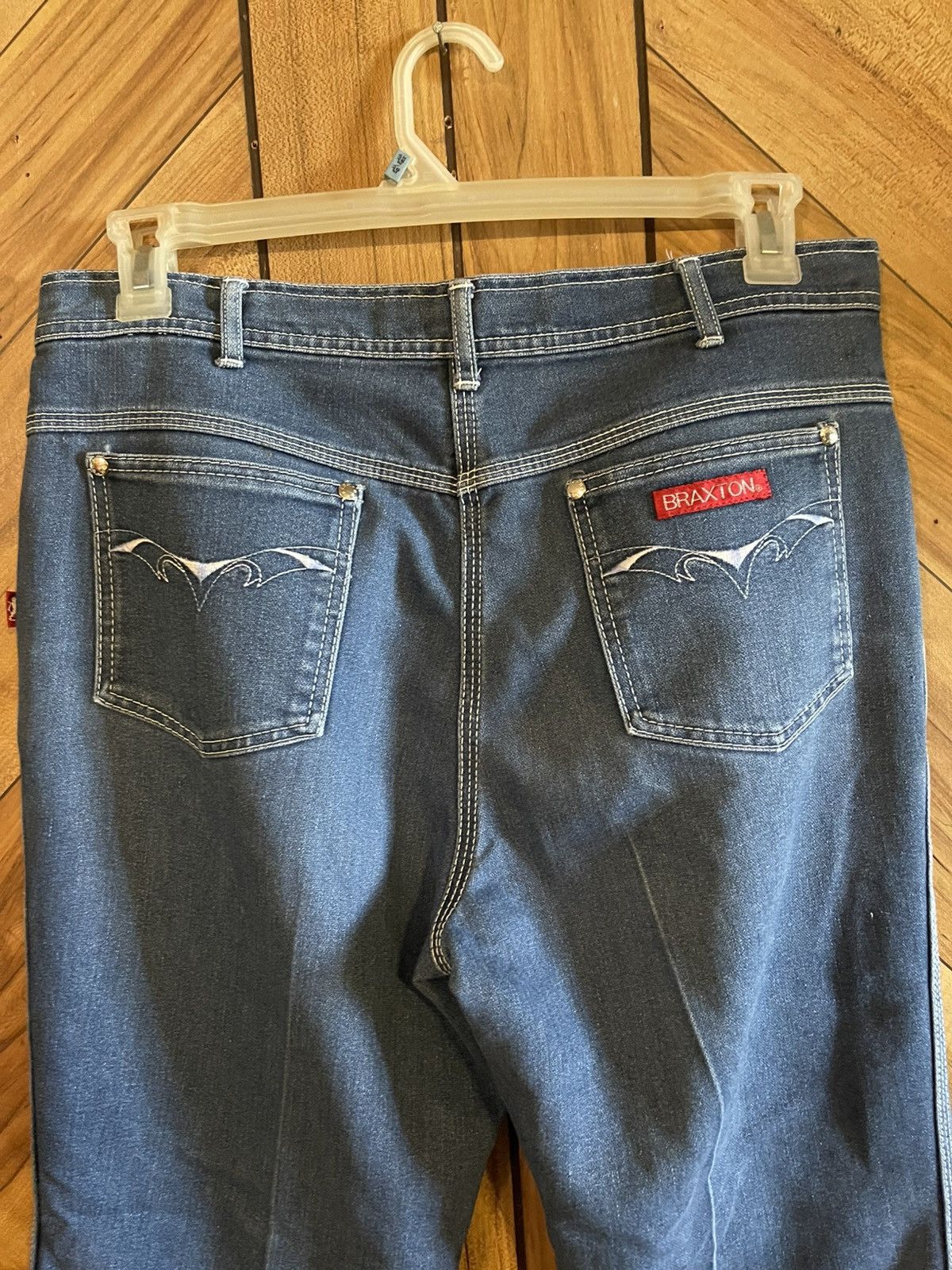 Other Braxton Vintage 80s Denim High Rise Straight Leg Jeans Pant Size US 36 / EU 52 - 8 Thumbnail
