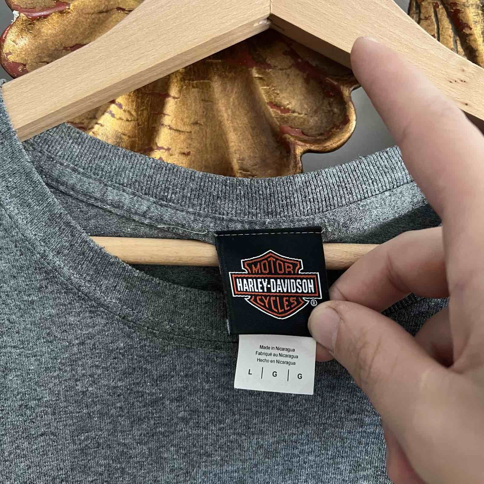 Harley Davidson Vintage HARLEY DAVIDSON Tee Graphic Sz L Size US L / EU 52-54 / 3 - 4 Thumbnail