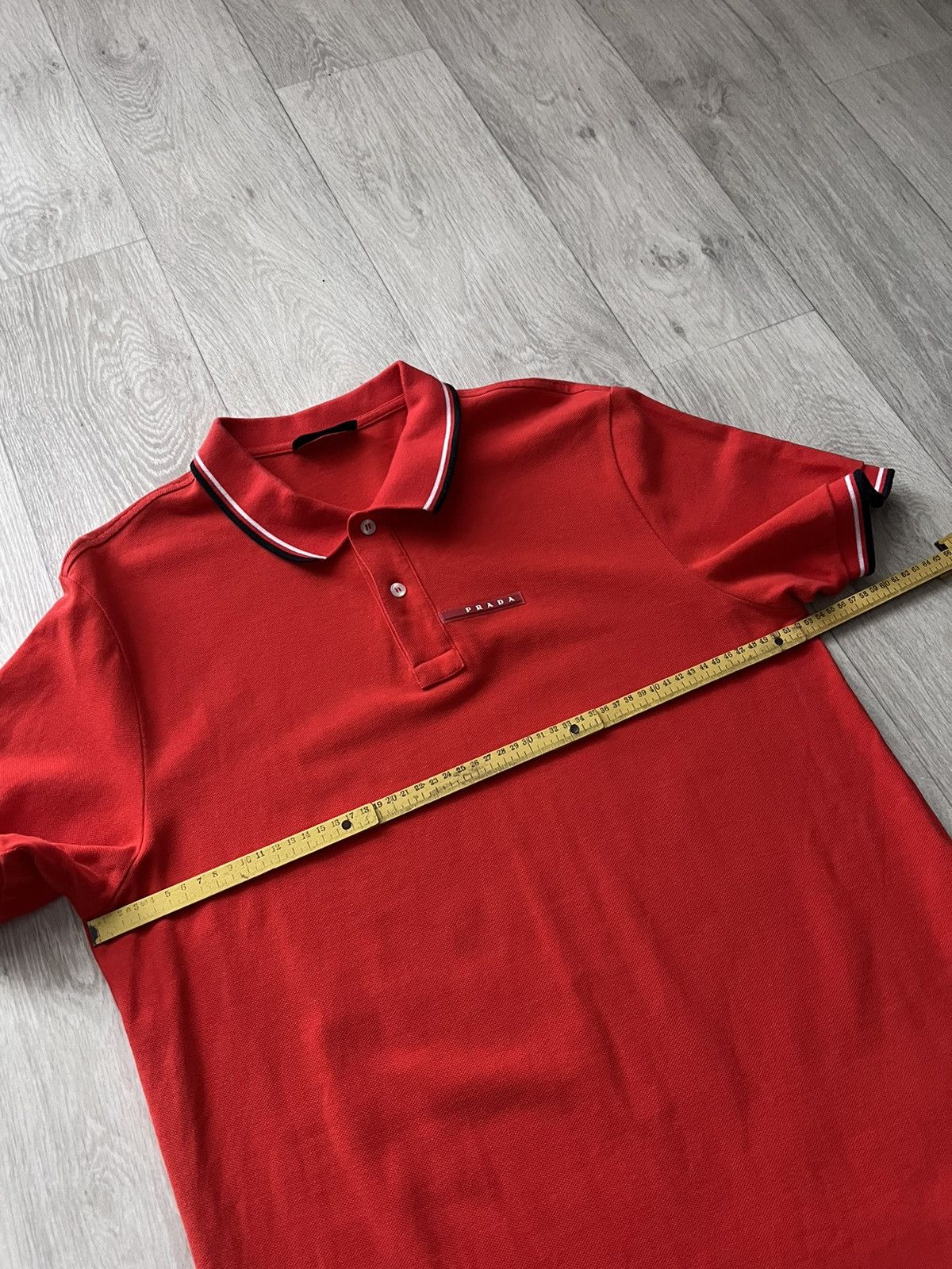 Prada Prada Polo T Shirt Size US XXL / EU 58 / 5 - 14 Thumbnail